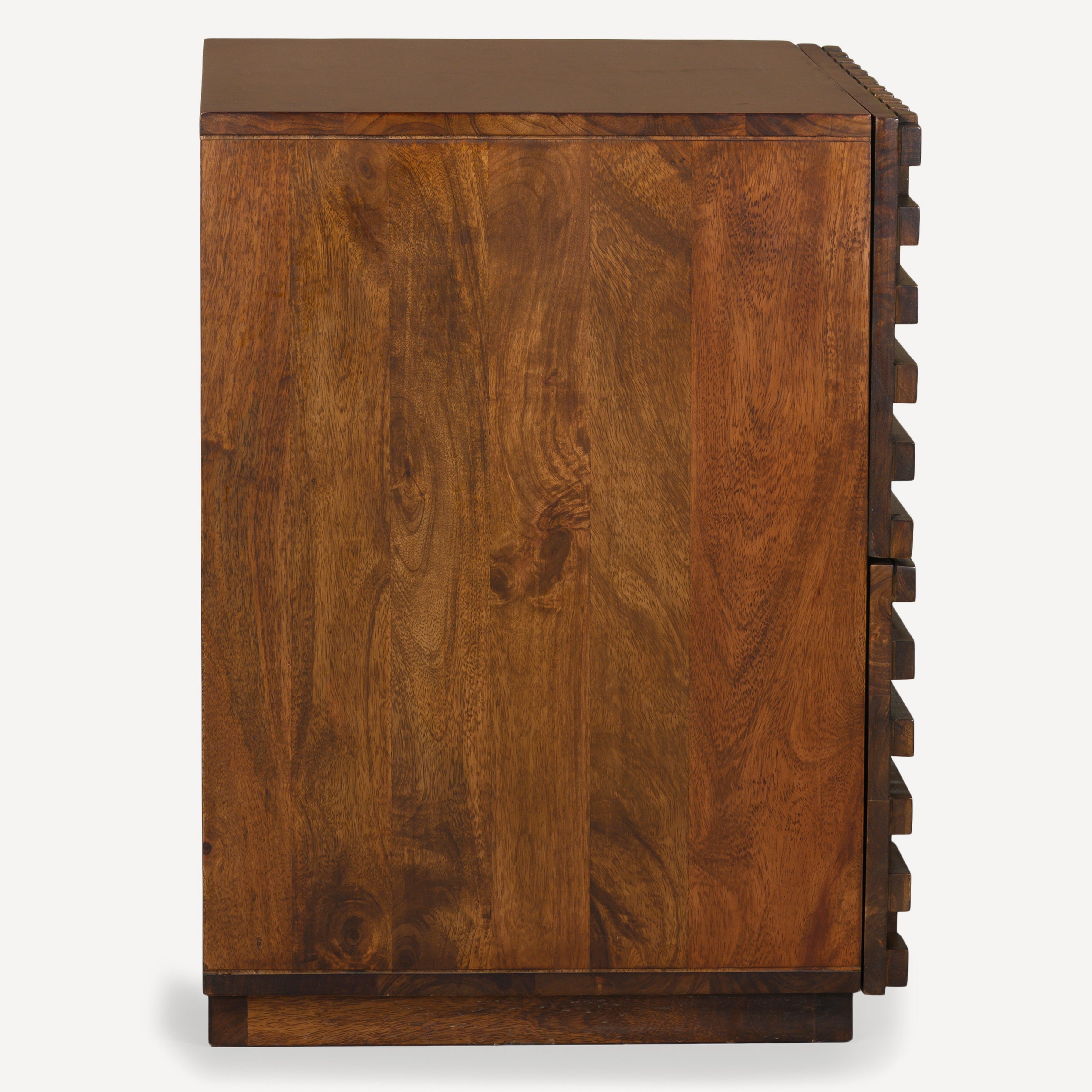 Maze Solid Wood Nightstand