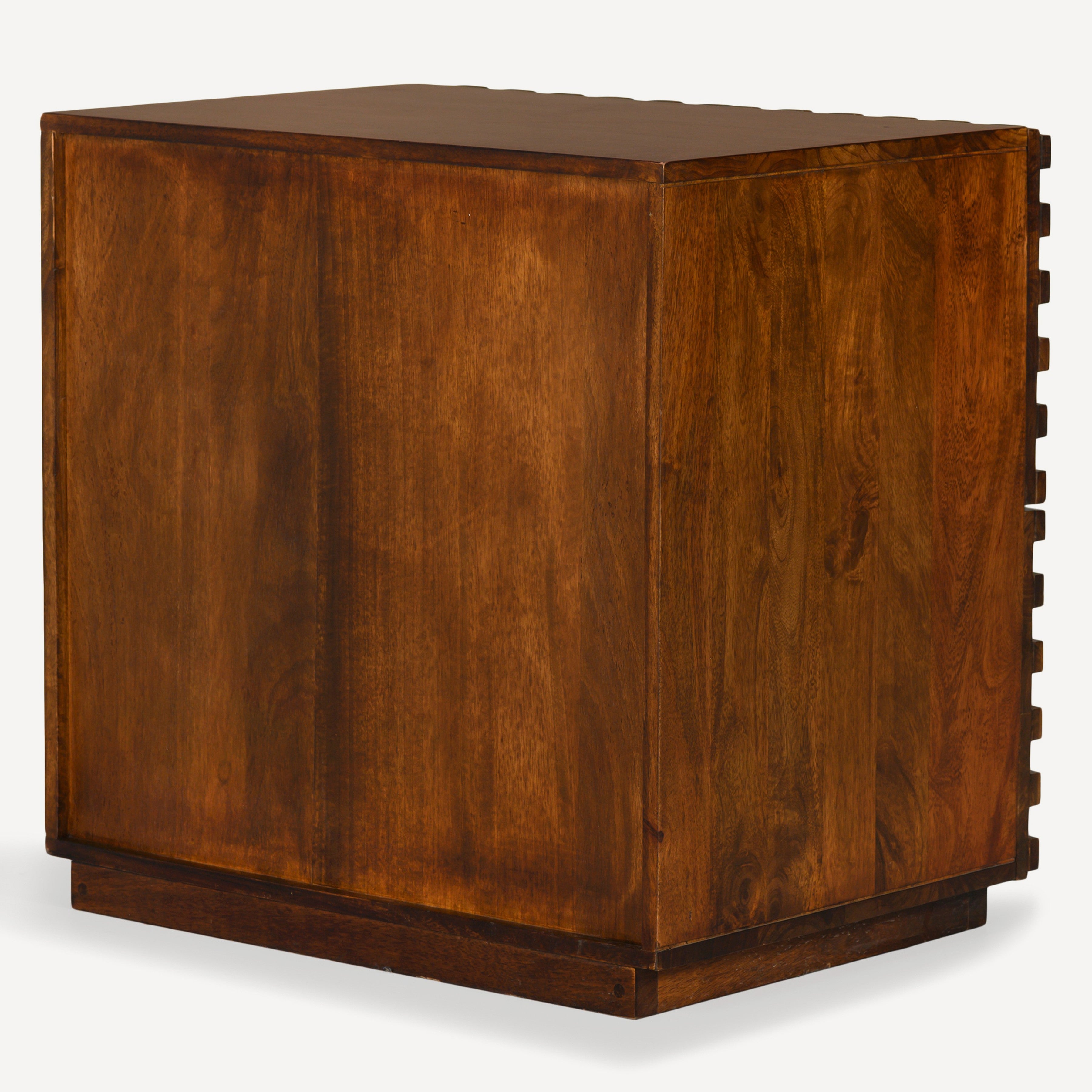 Maze Solid Wood Nightstand