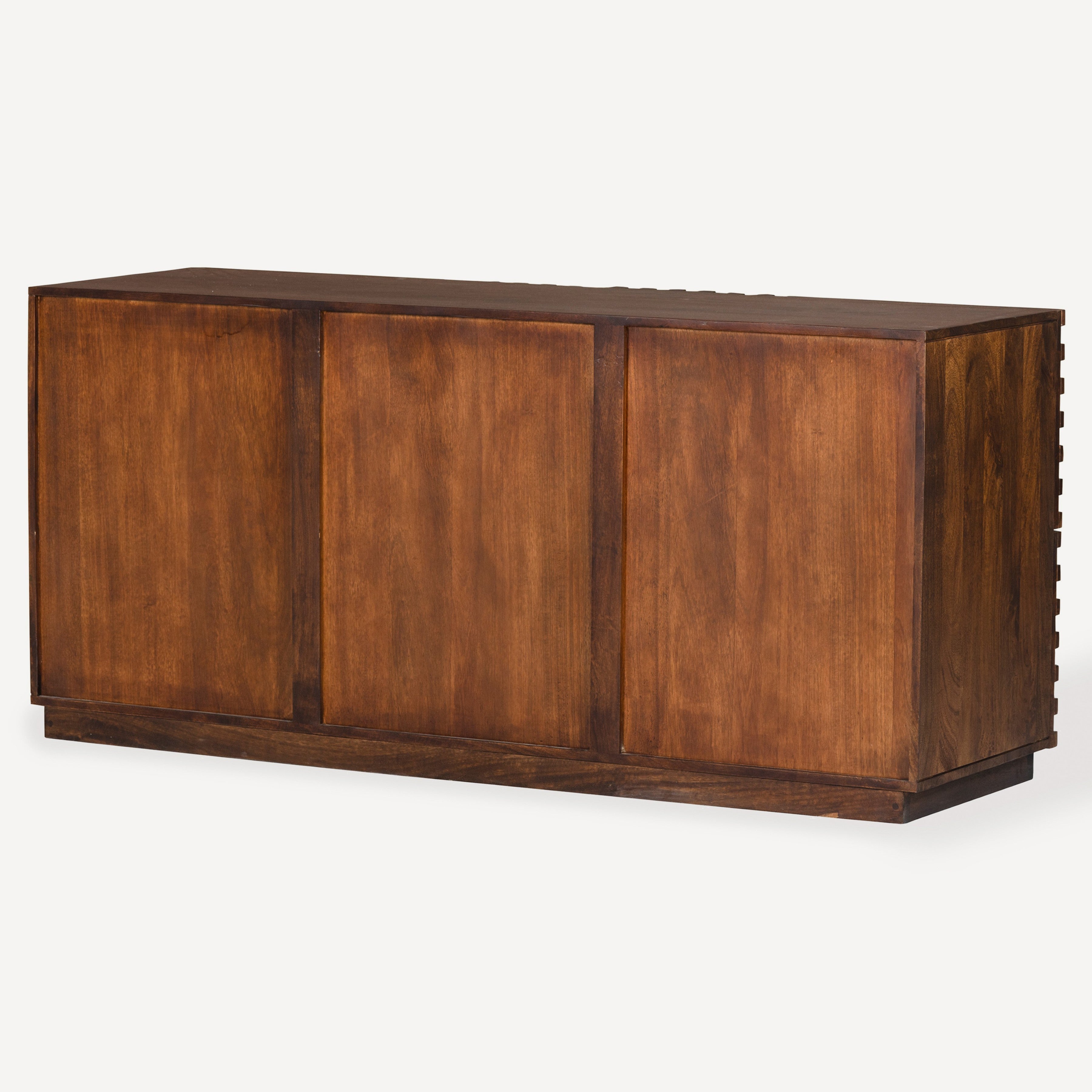 Maze Solid Wood Low Dresser