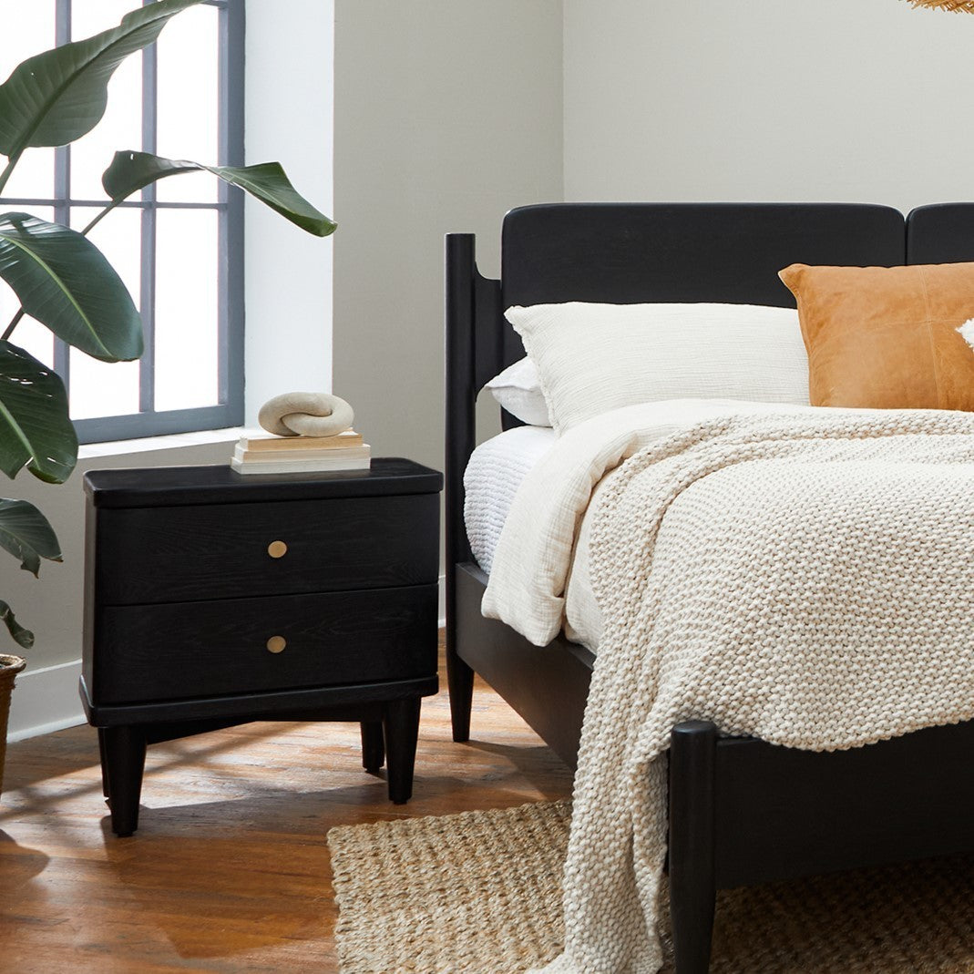Daniel Solid White Oak Nightstand