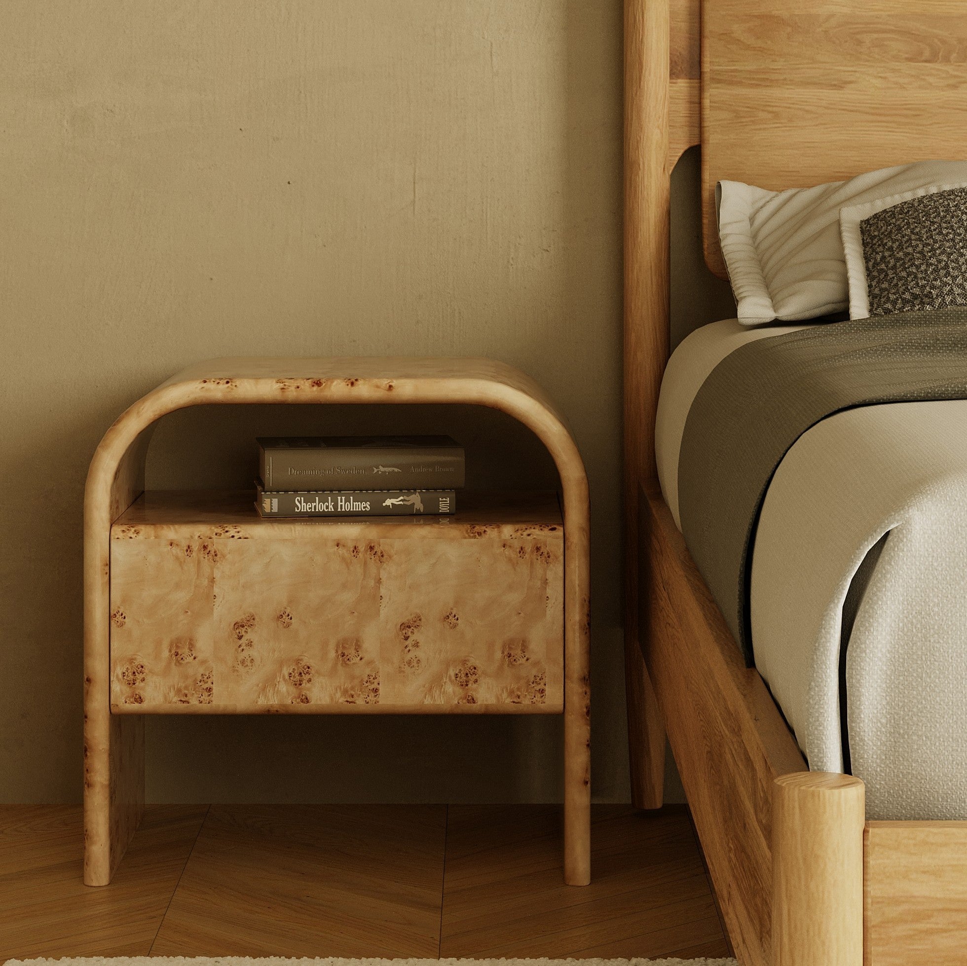 Liam Burl Nightstand