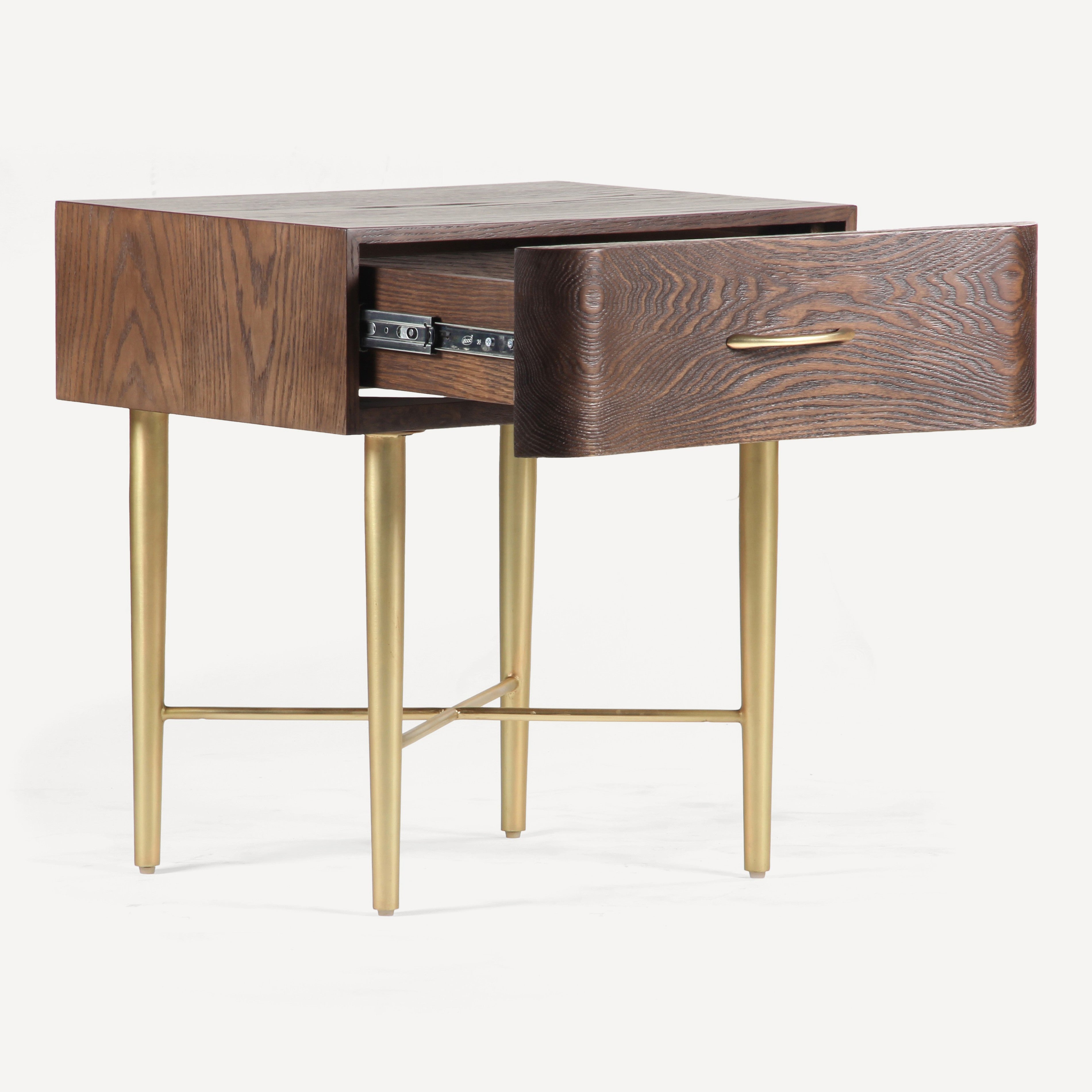 Flora Oak Nightstand