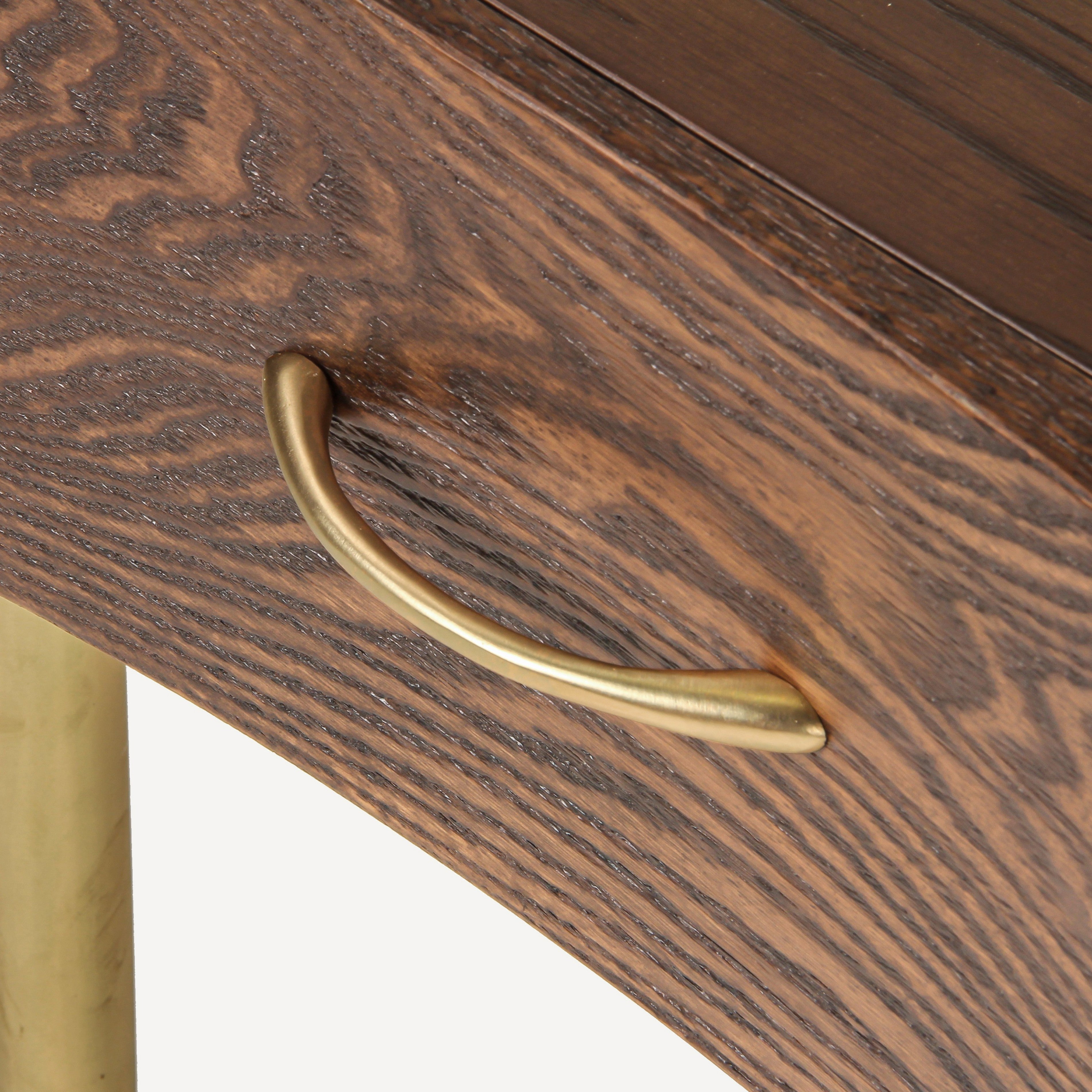 Flora Oak Nightstand