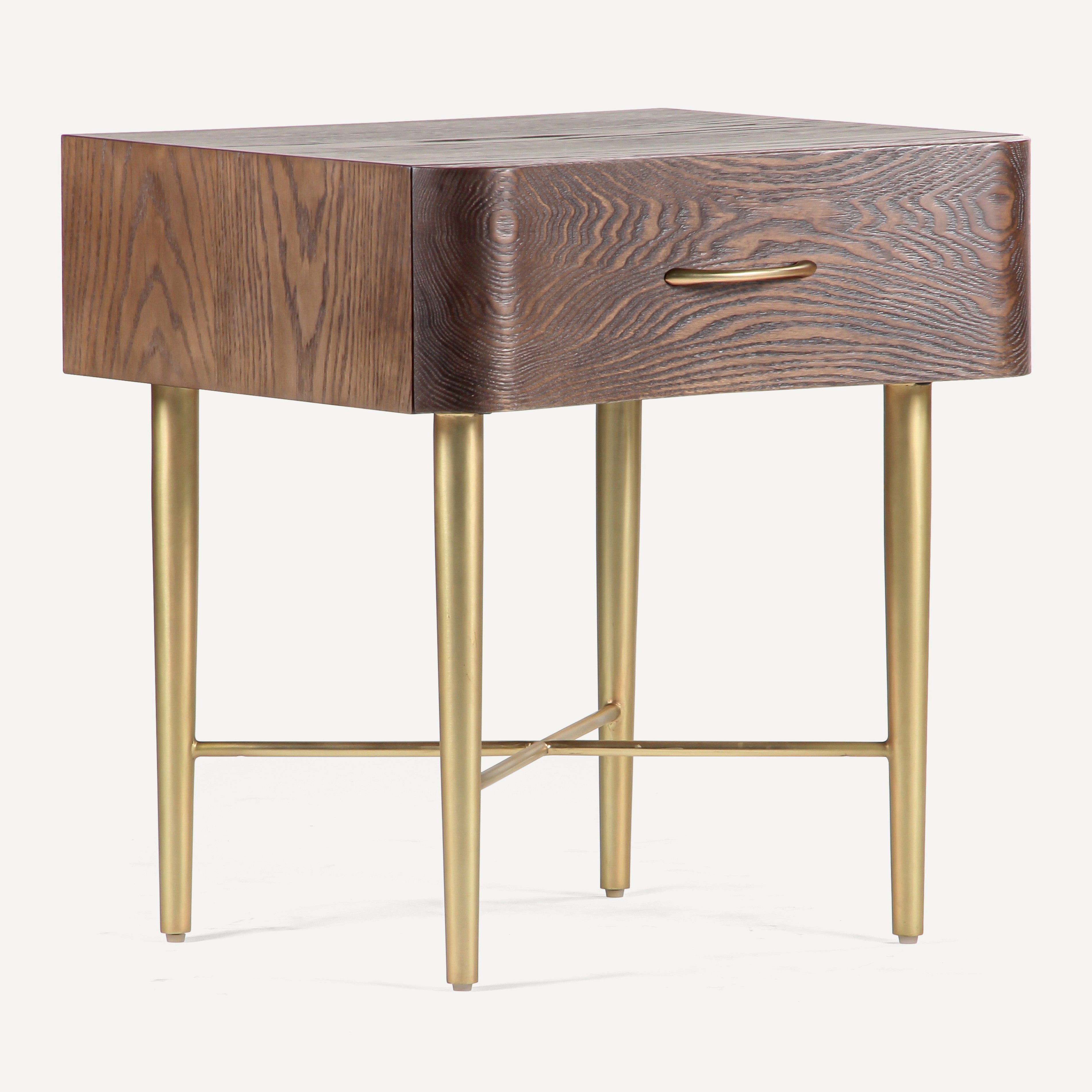 Flora Oak Nightstand