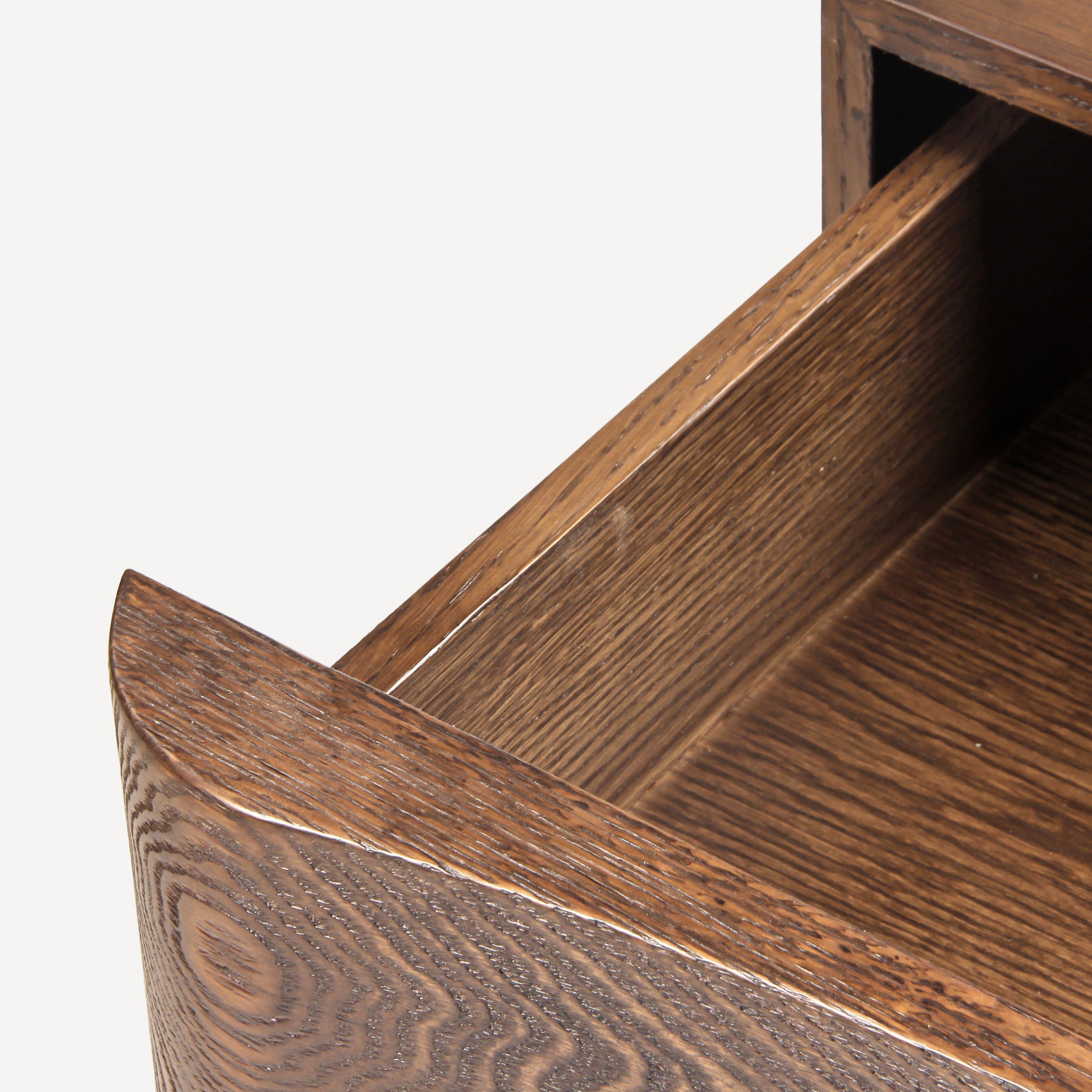 Flora Oak Nightstand