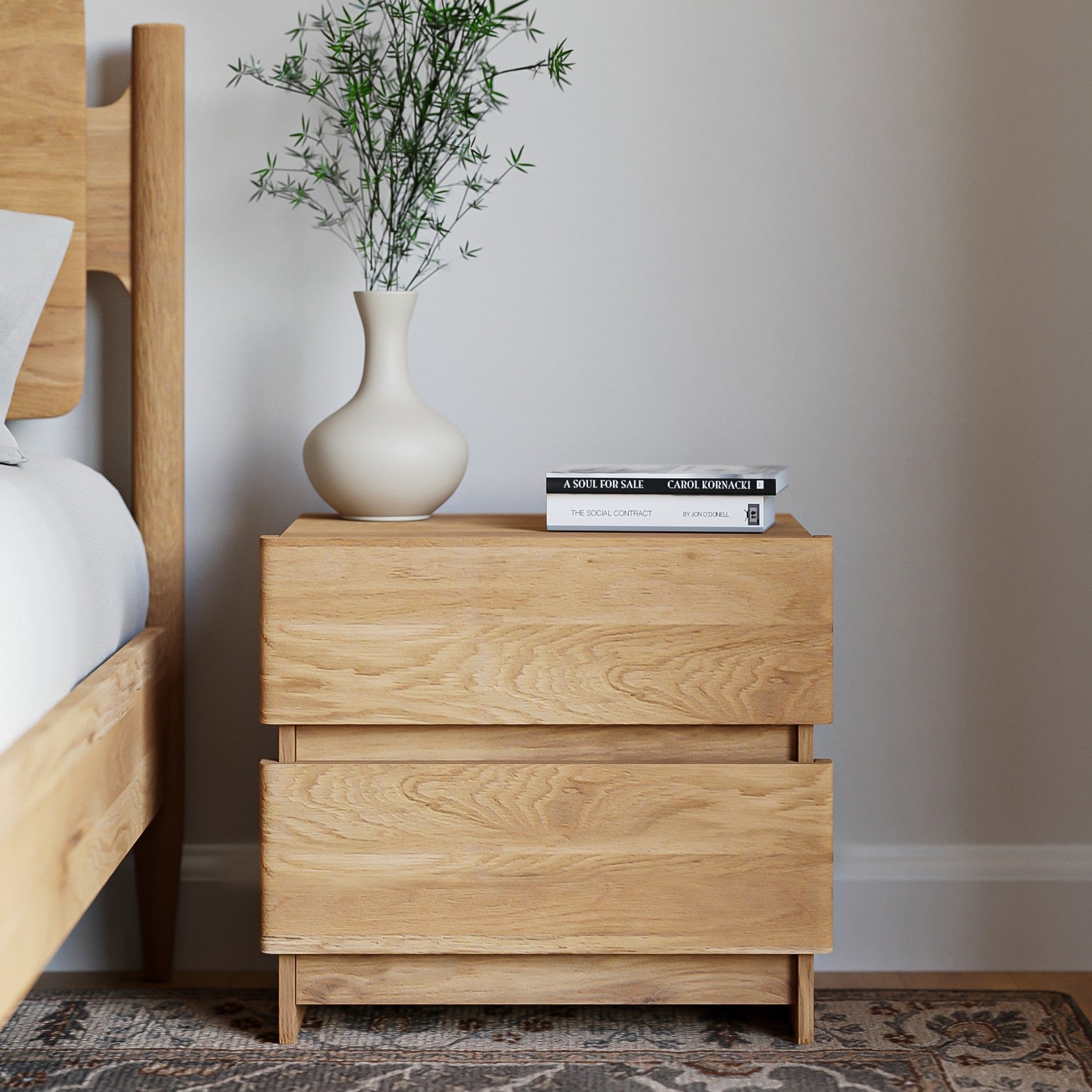 Overton Oak Nightstand
