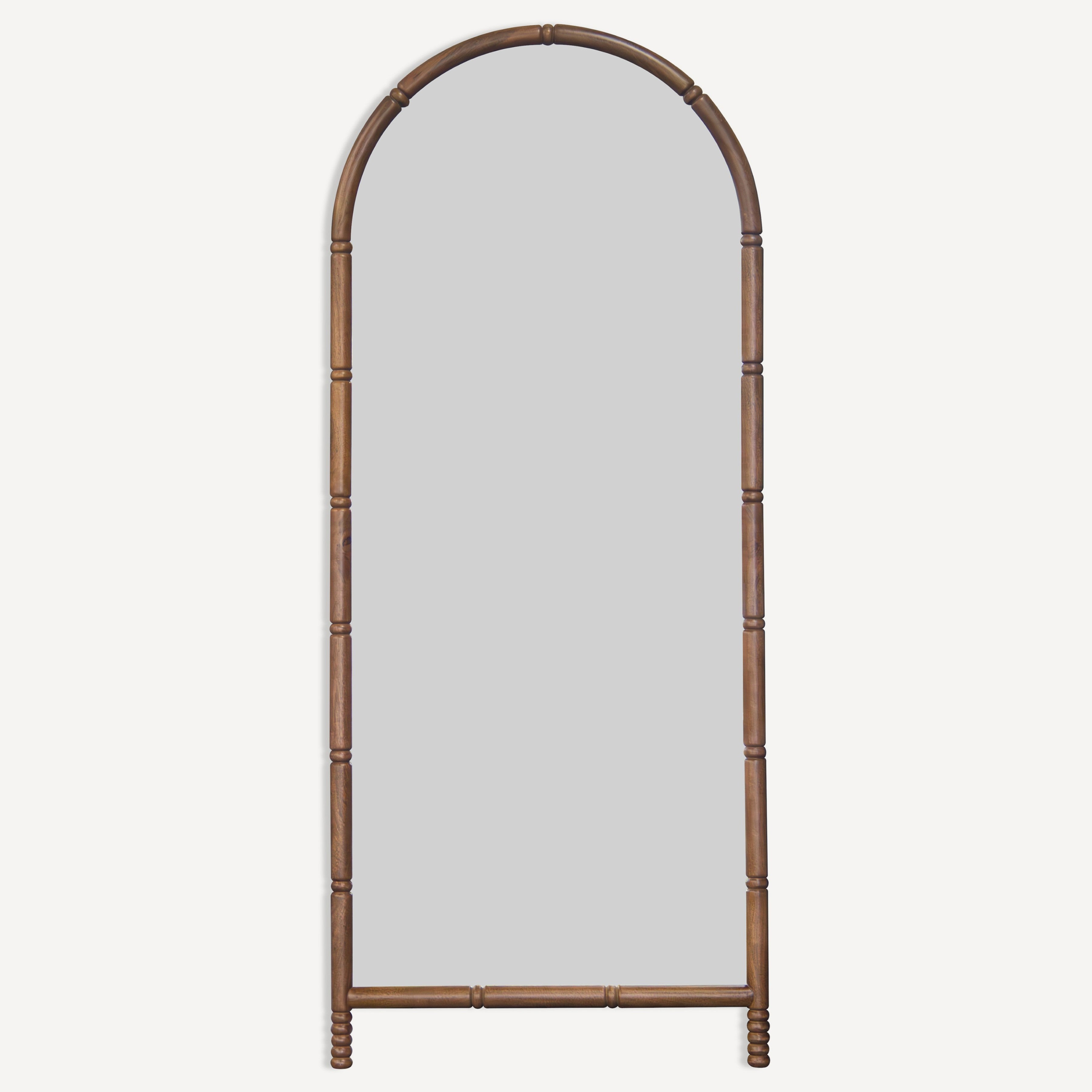 Molly Solid Wood Floor Mirror