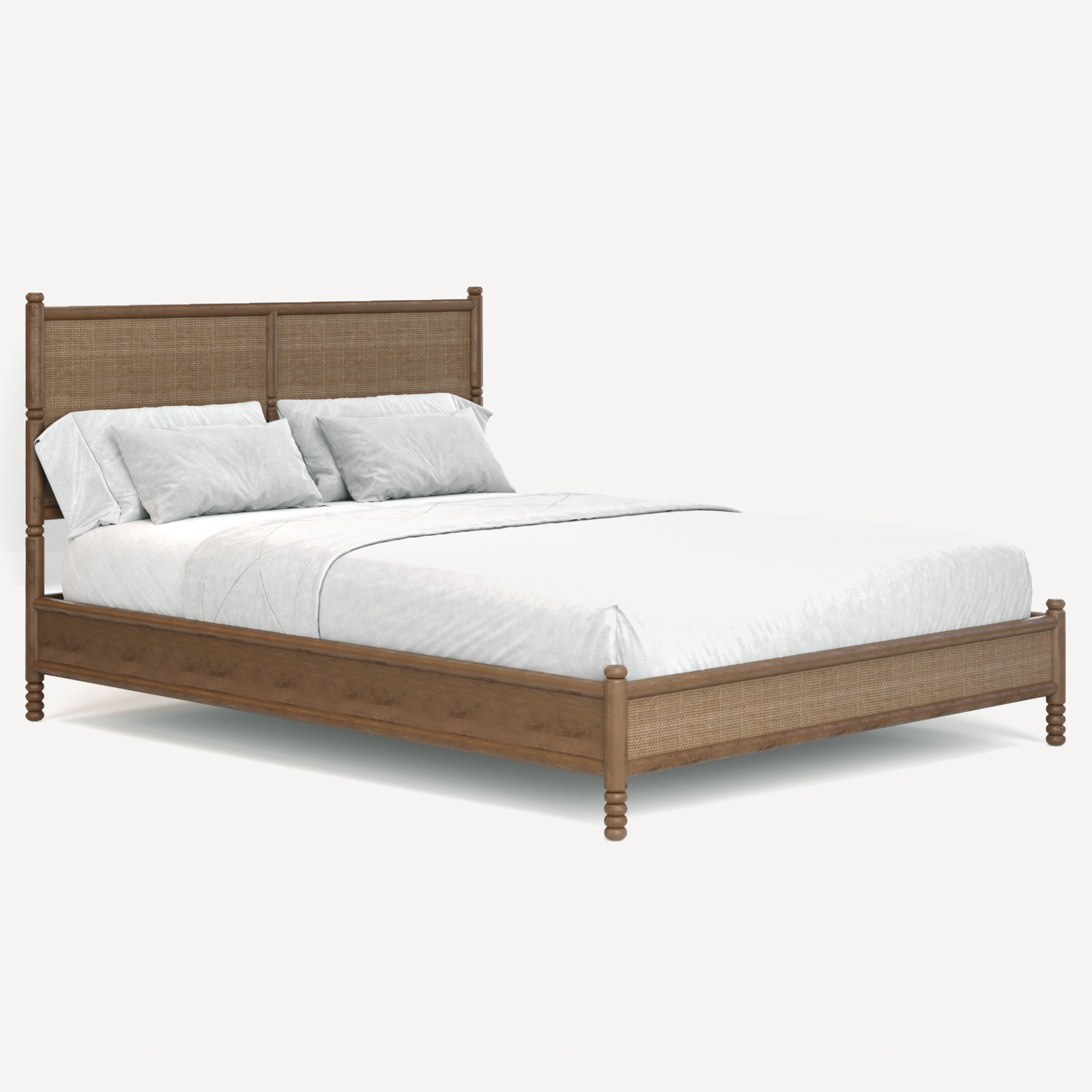 Molly Cane Queen Bed