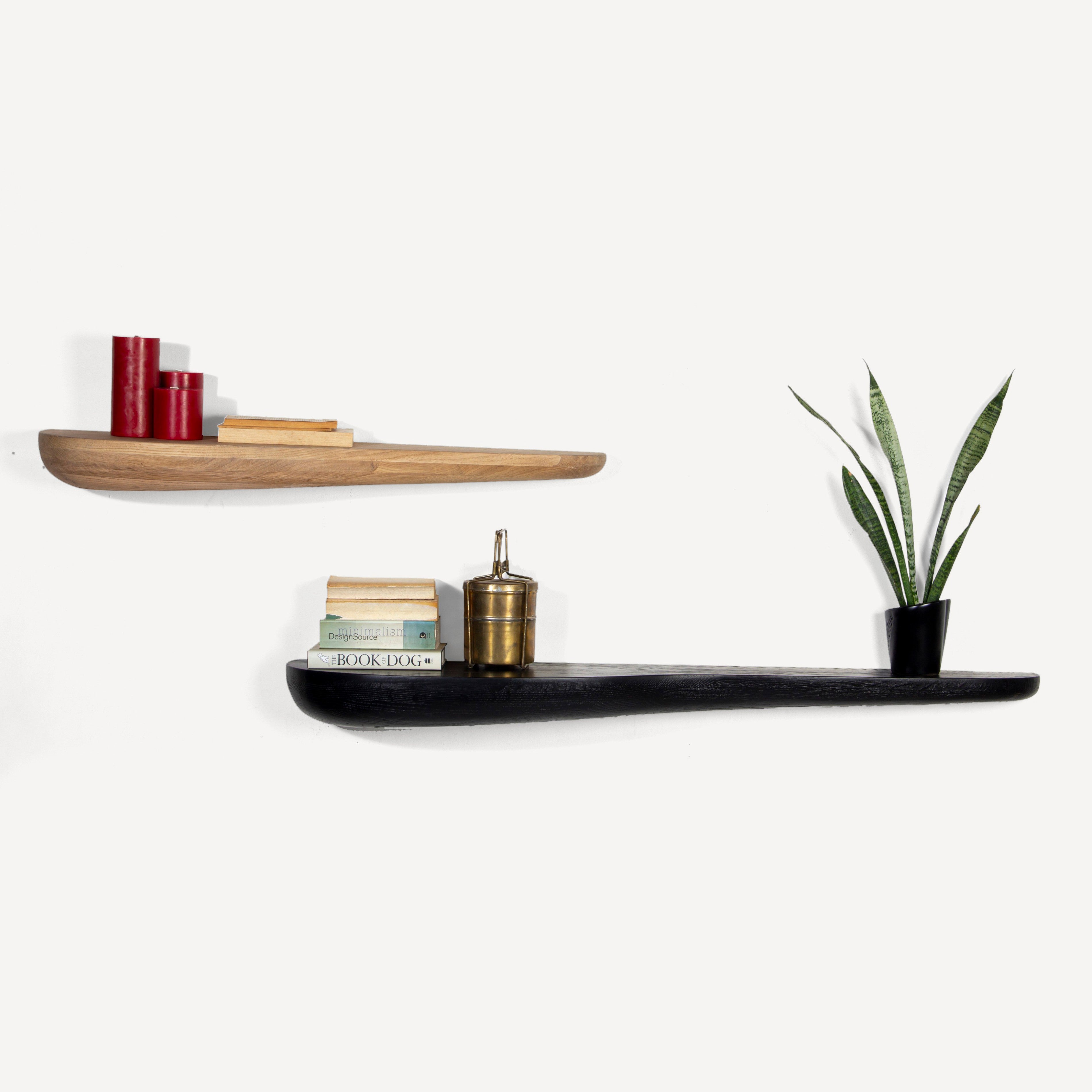 Arcadia Solid Oak Wall Shelf
