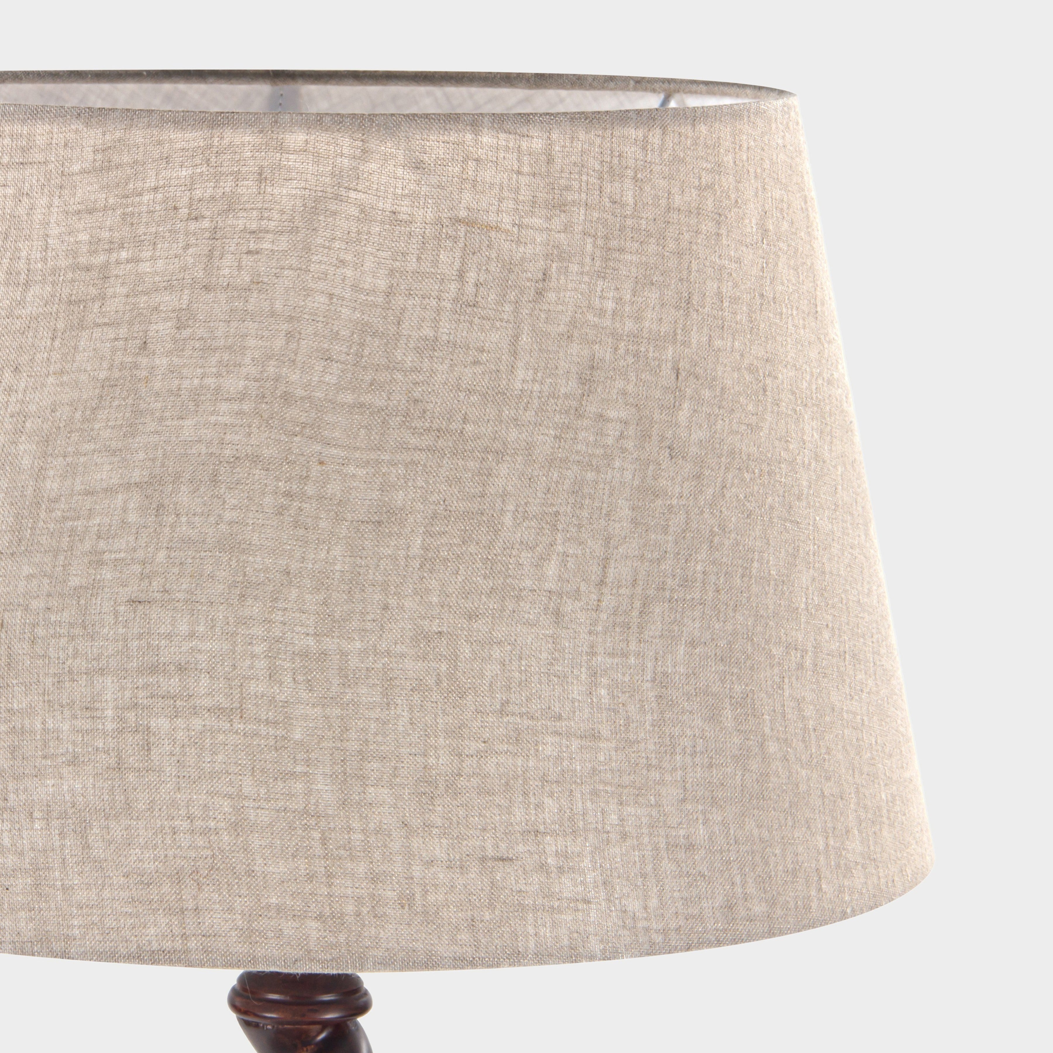 Twist Solid Wood Table Lamp