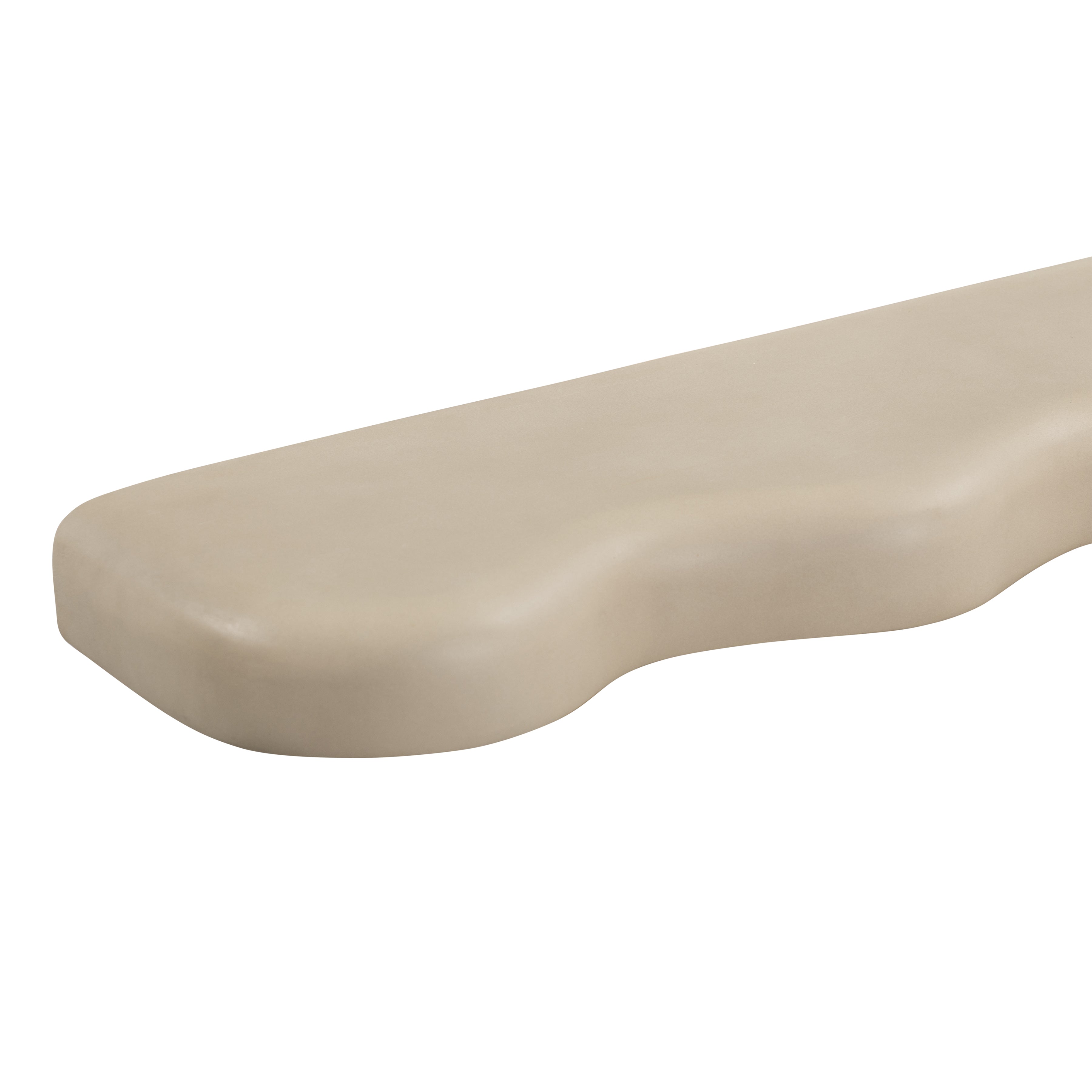 Swirl Wall Shelf Off White