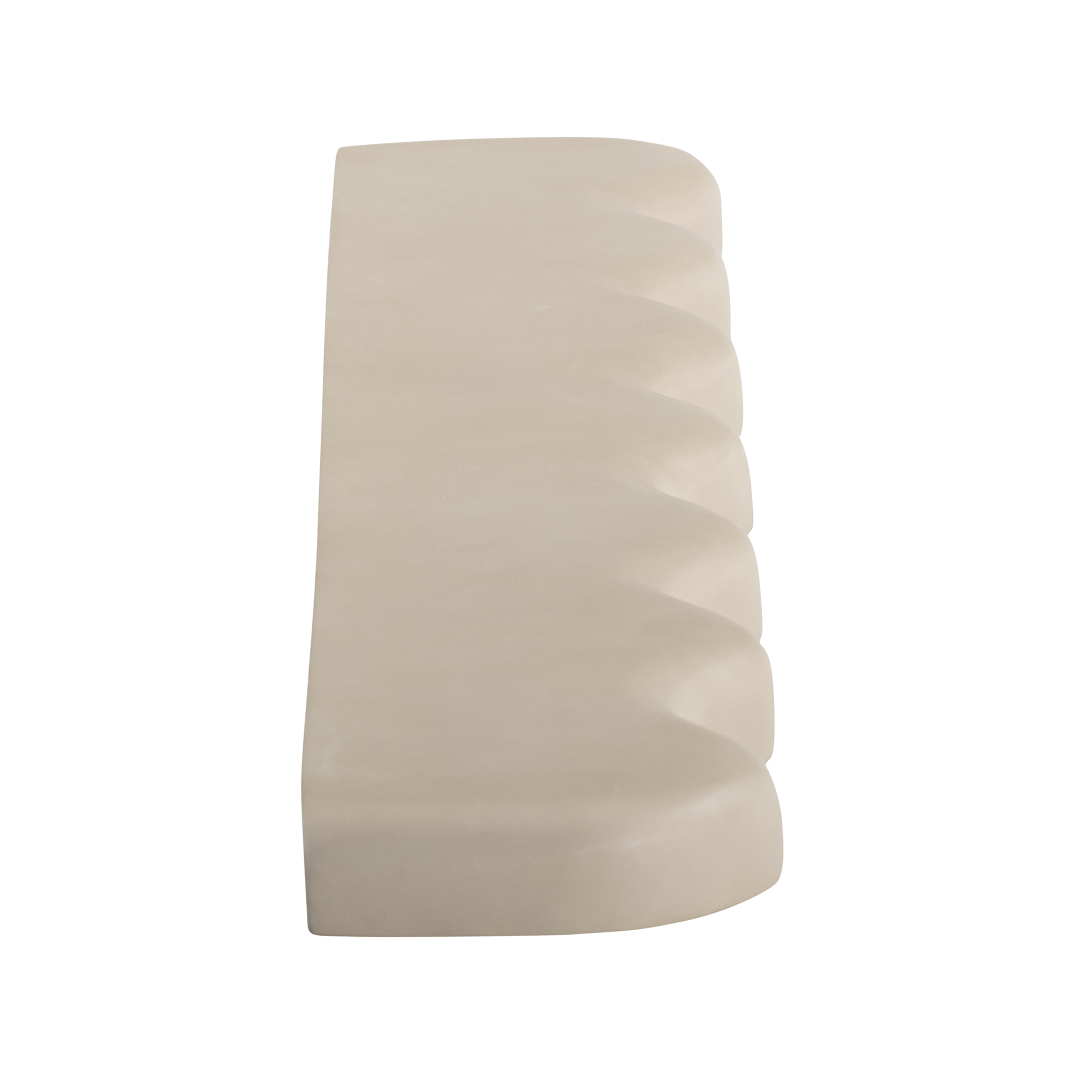 Swirl Wall Shelf Off White