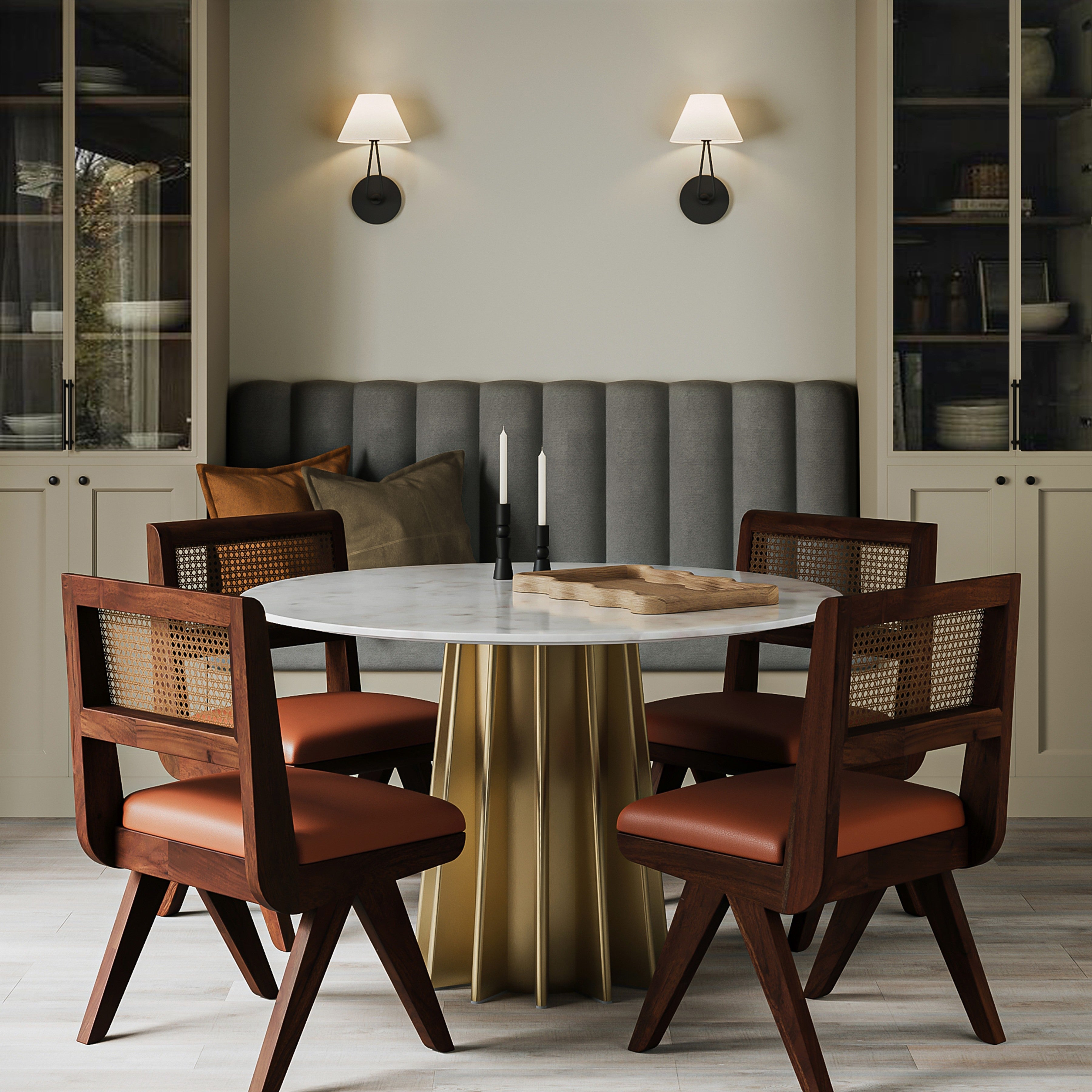 Shorefront Marble Dining Table