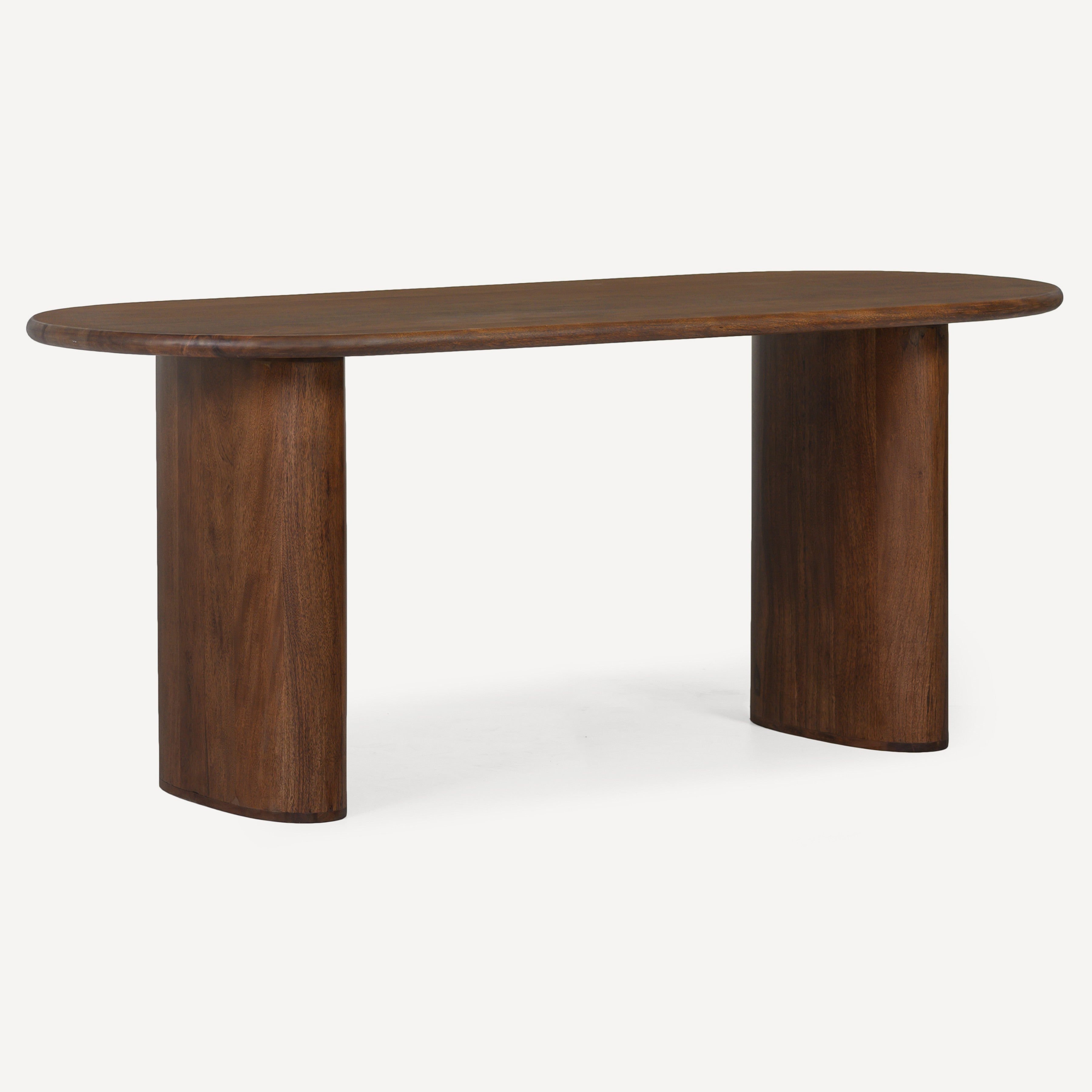 Ovale Solid Wood Dining Table