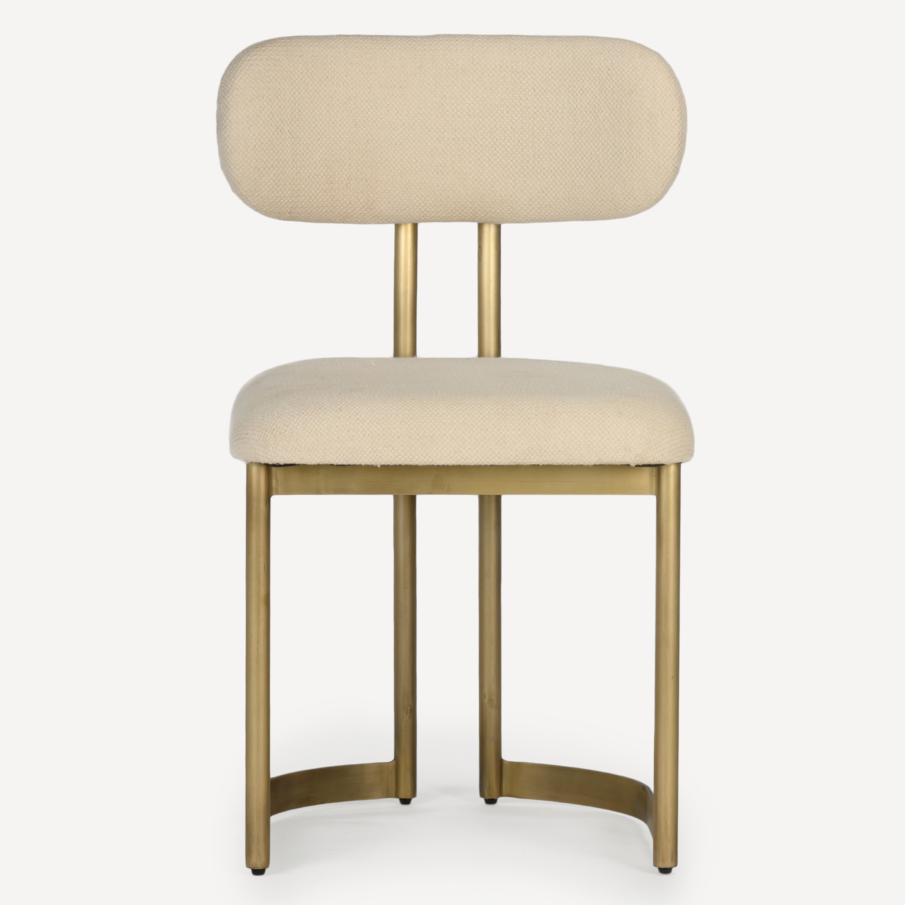 Shay Upholstered Dining Chair - White