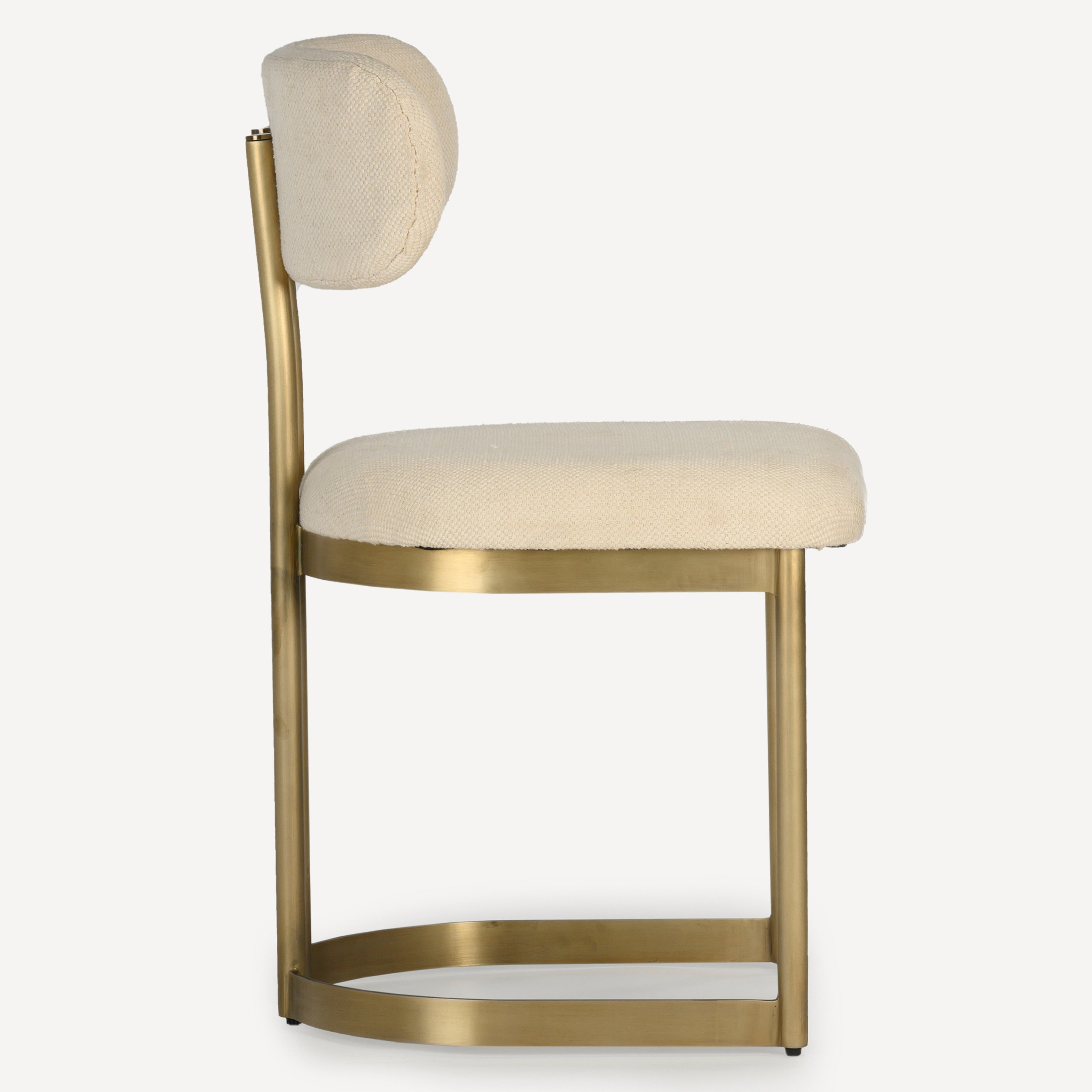 Shay Upholstered Dining Chair - White