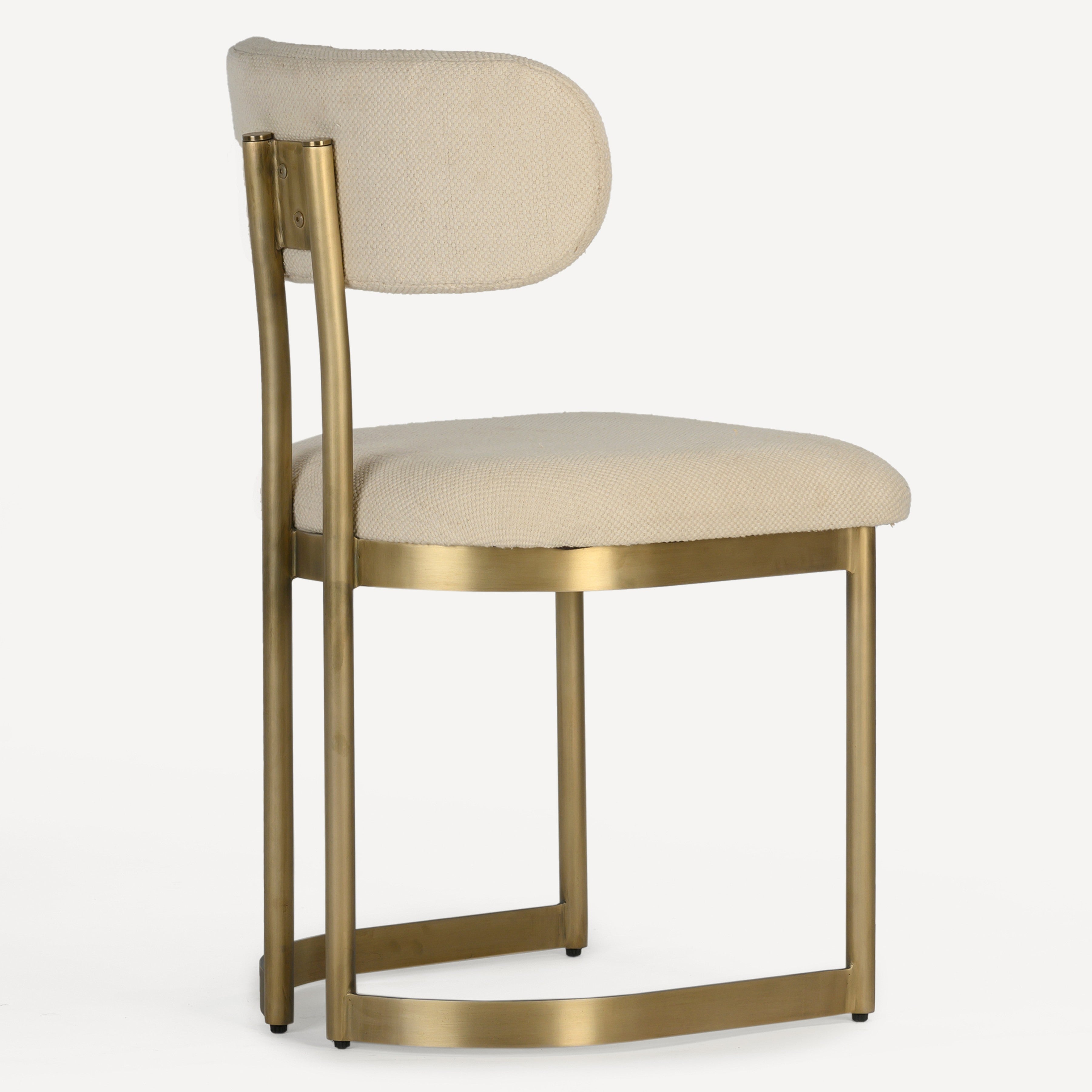 Shay Upholstered Dining Chair - White