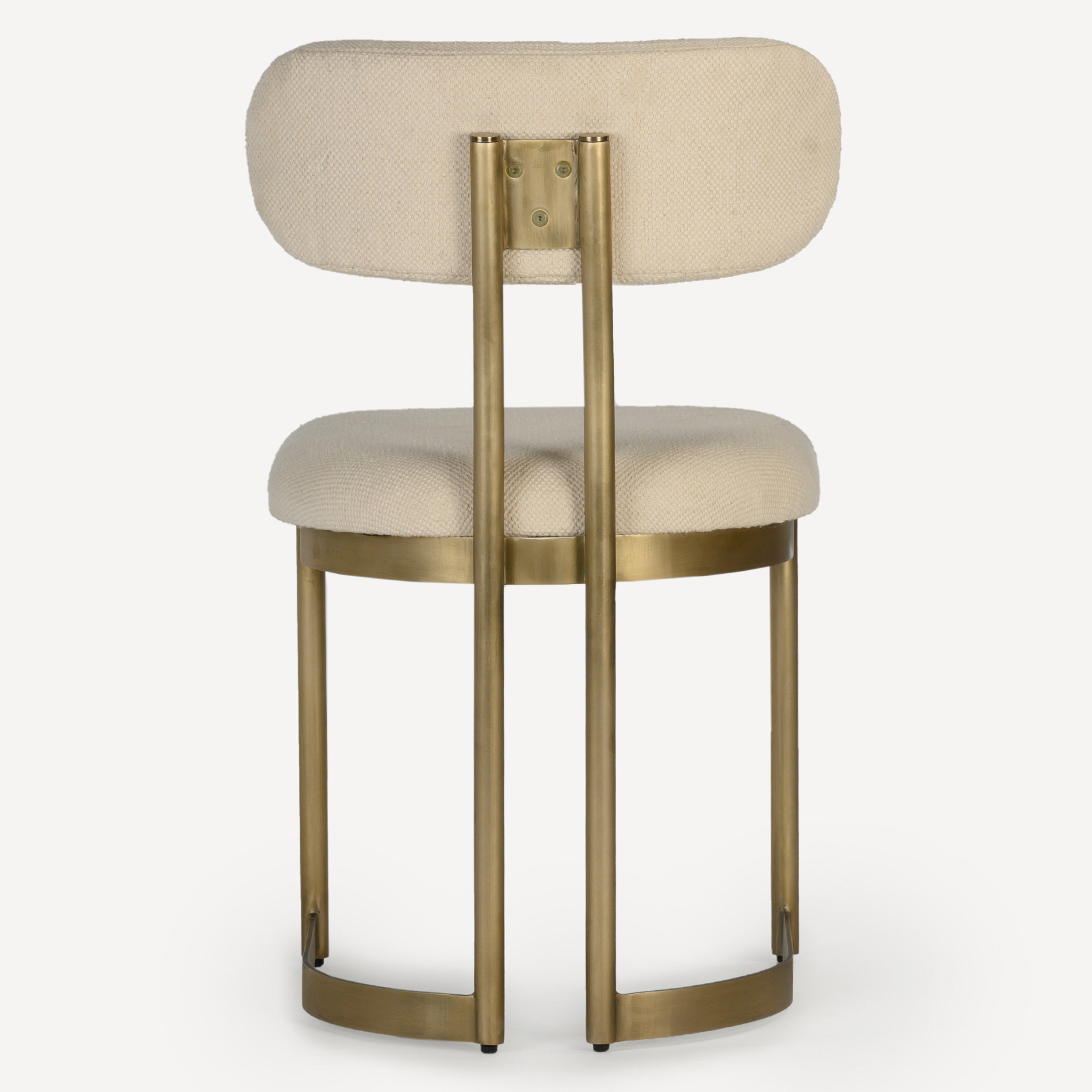 Shay Upholstered Dining Chair - White