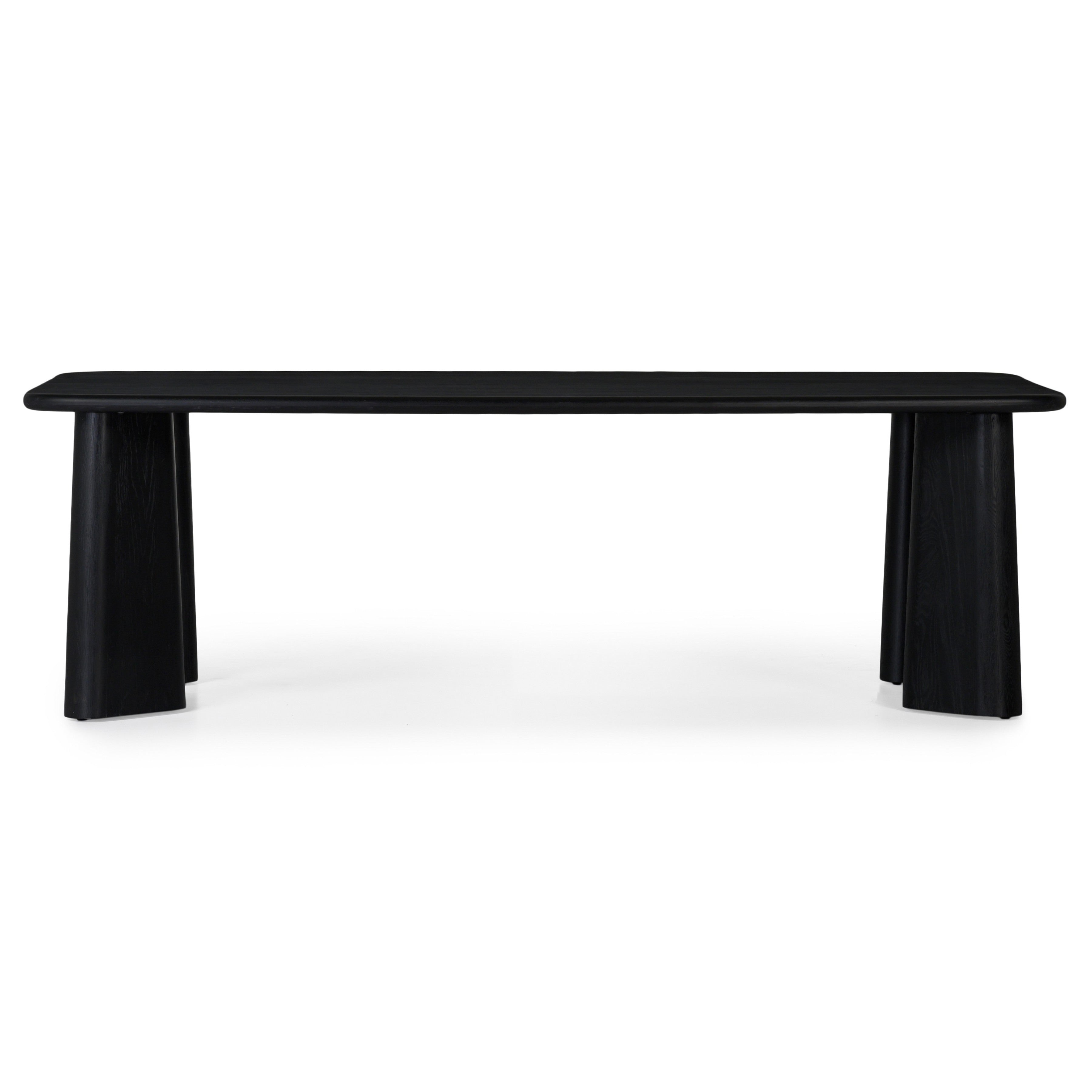 Laurel Solid White Oak Dining Table