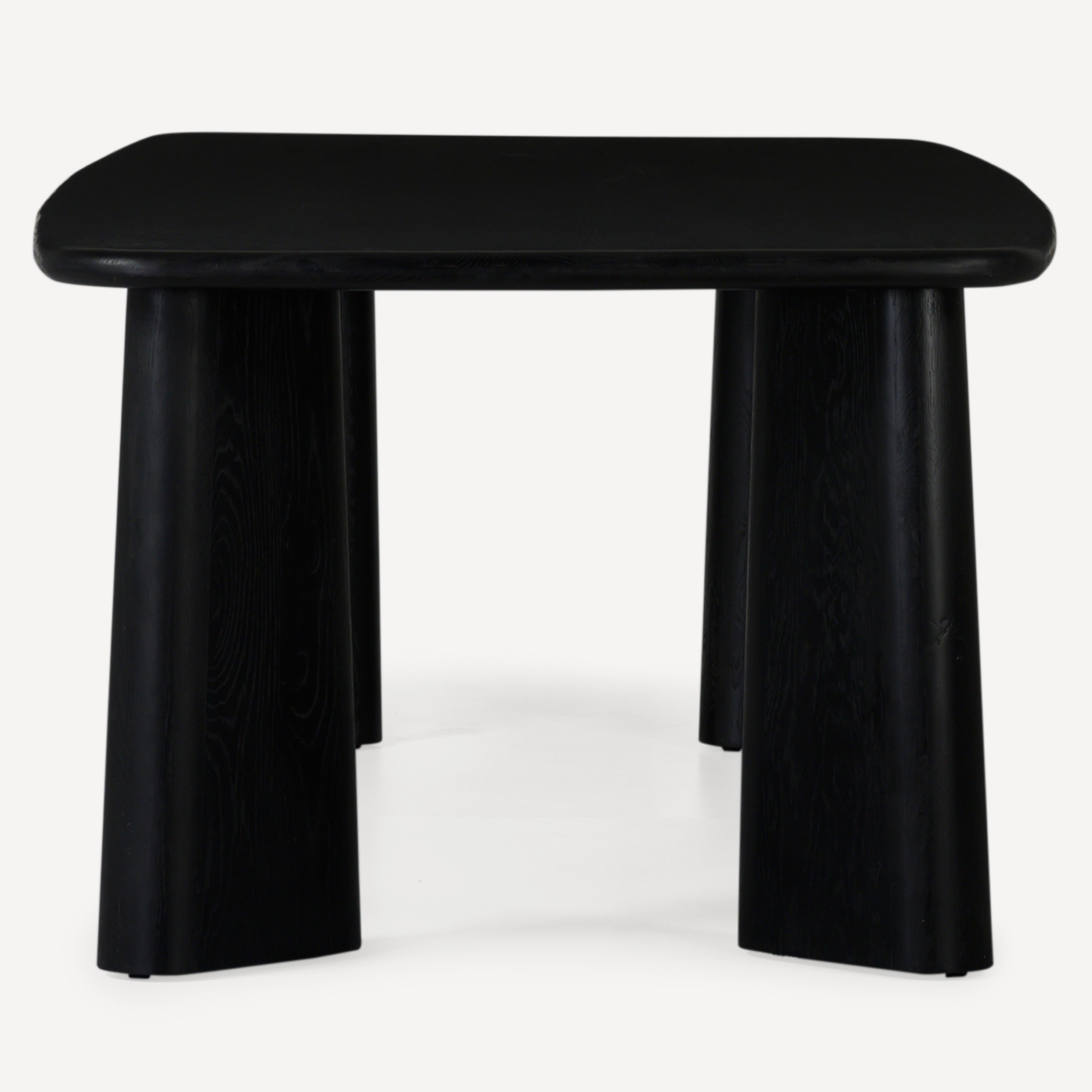 Laurel Solid White Oak Dining Table