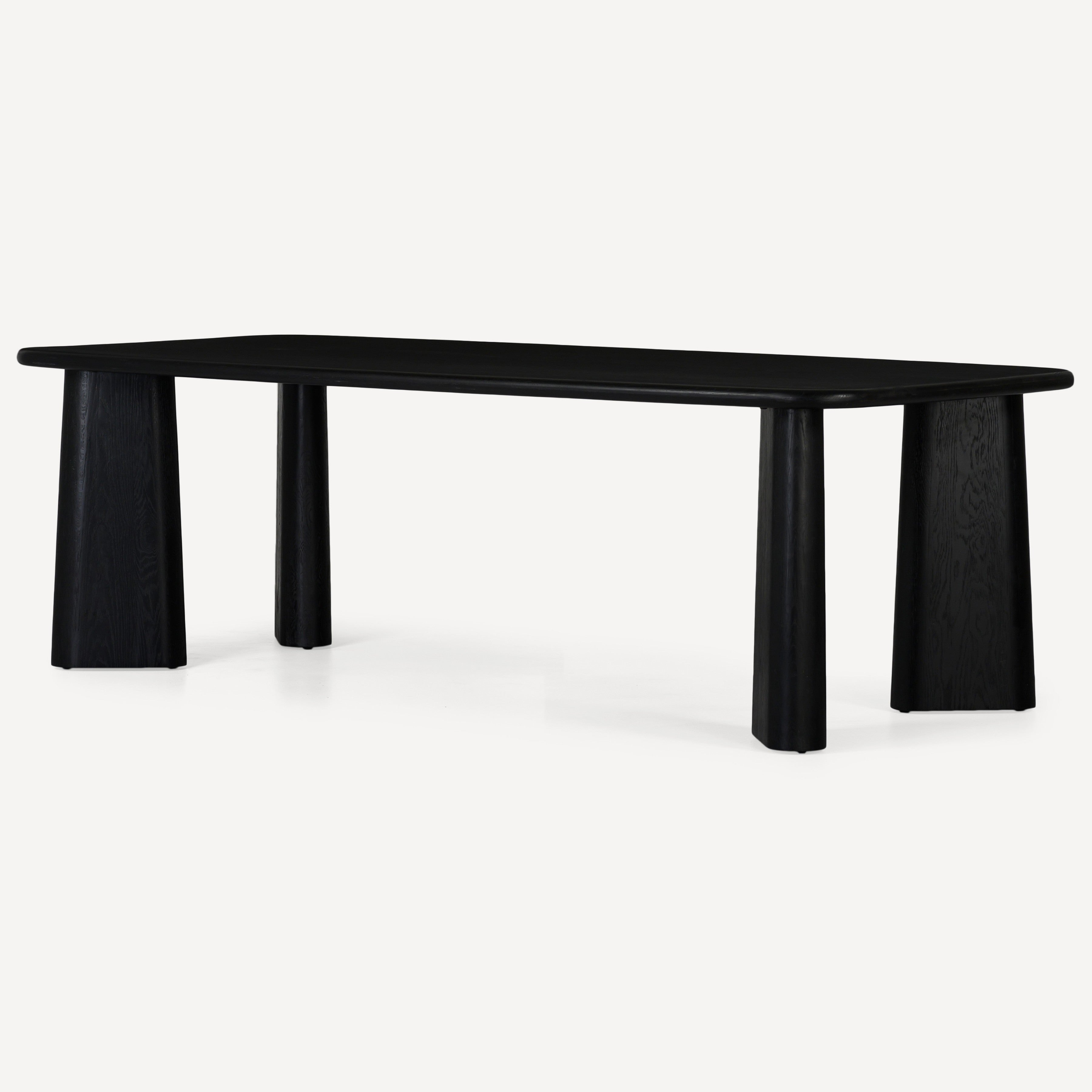Laurel Solid White Oak Dining Table