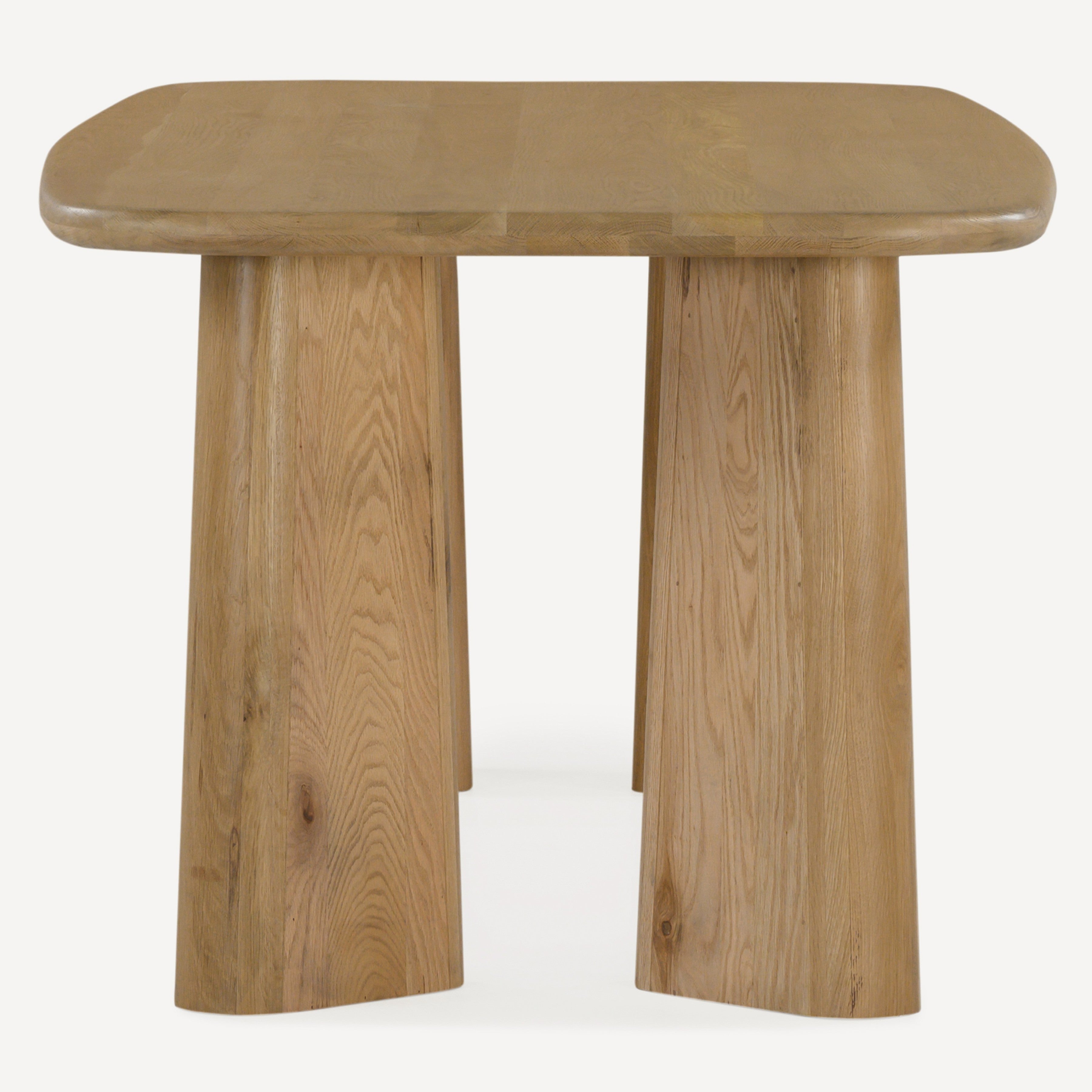 Laurel Solid White Oak 84" Dining Table - Natural