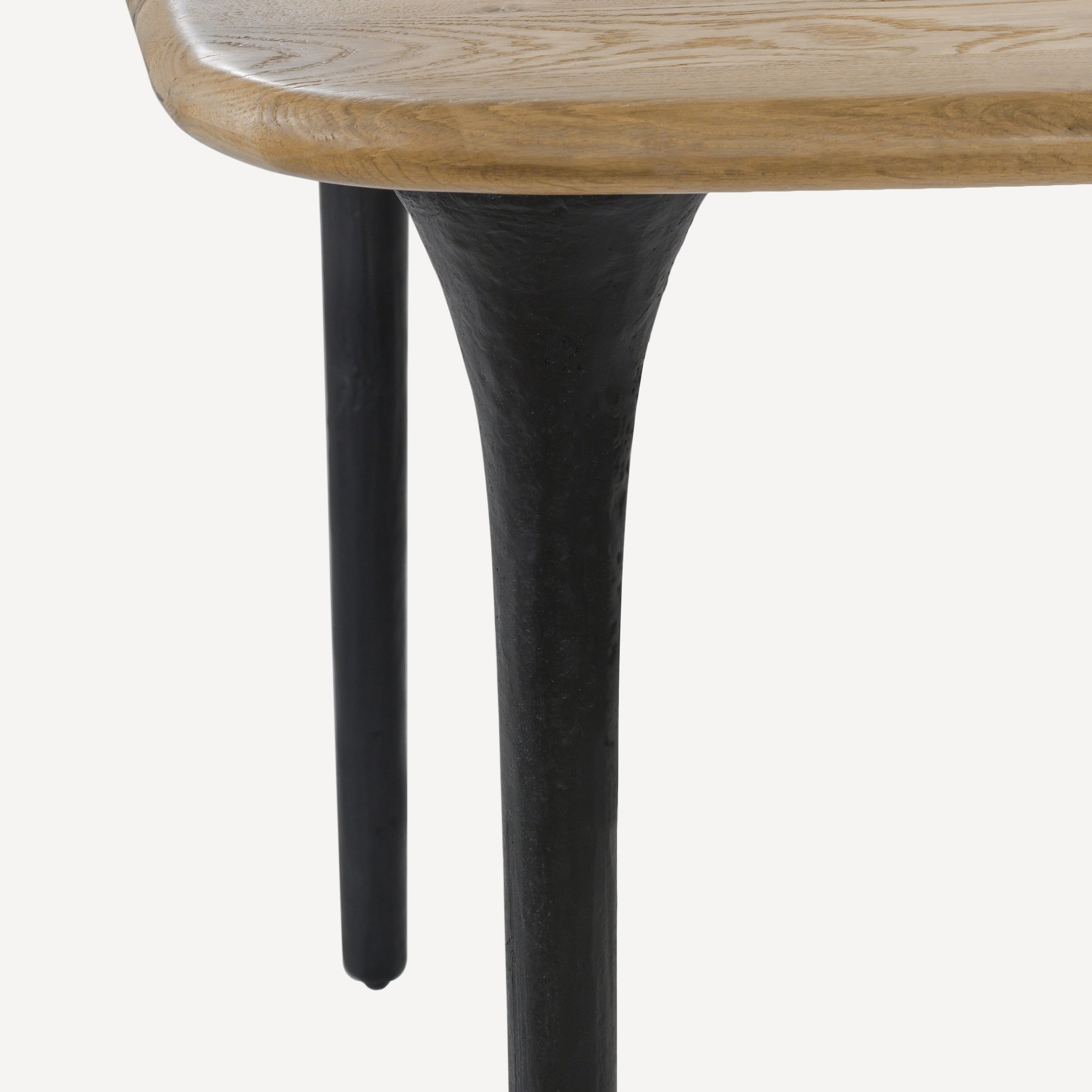 Etro Solid White Oak Dining Table - Natural