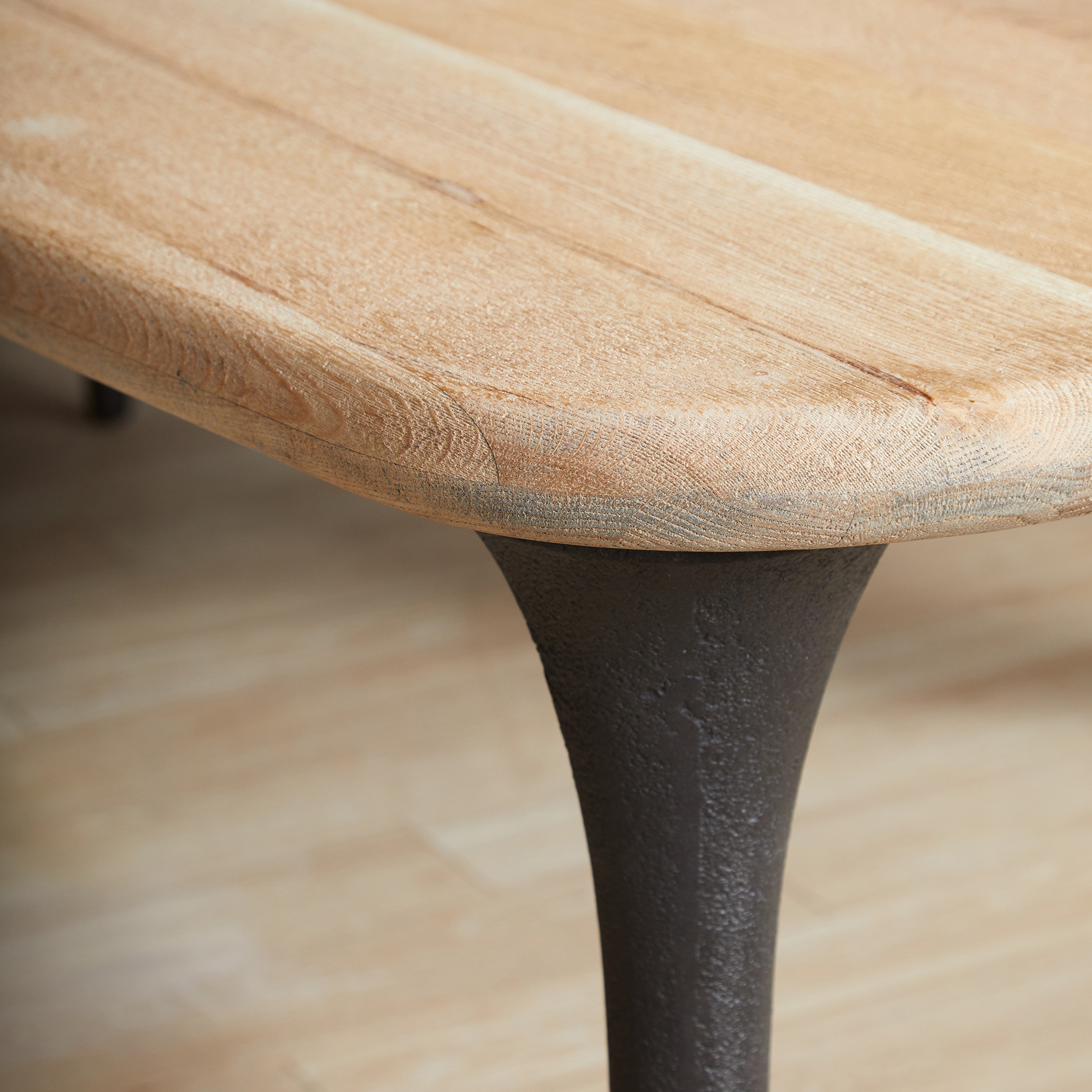 Etro Solid White Oak Dining Table - Natural