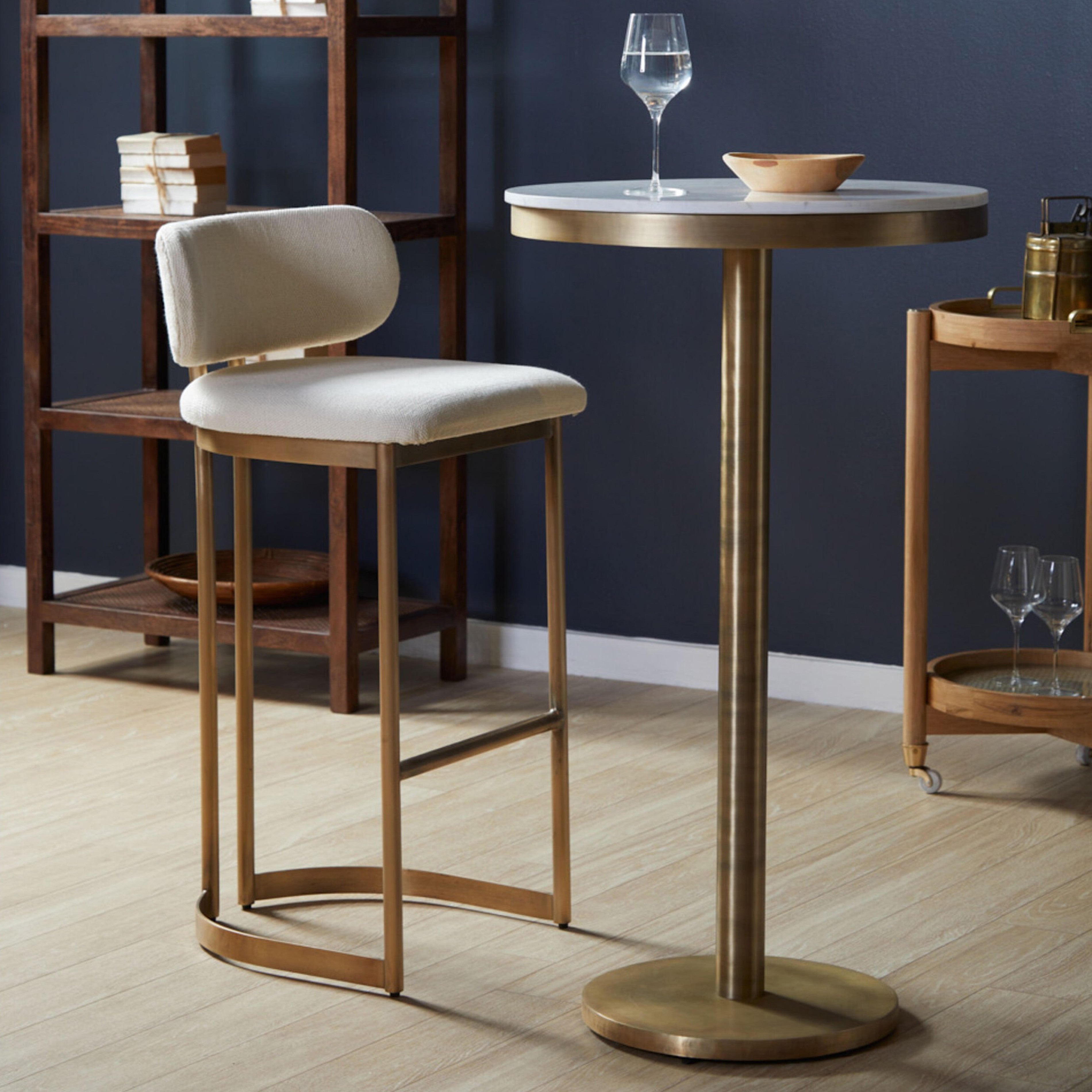 Shay Marble Pub Table