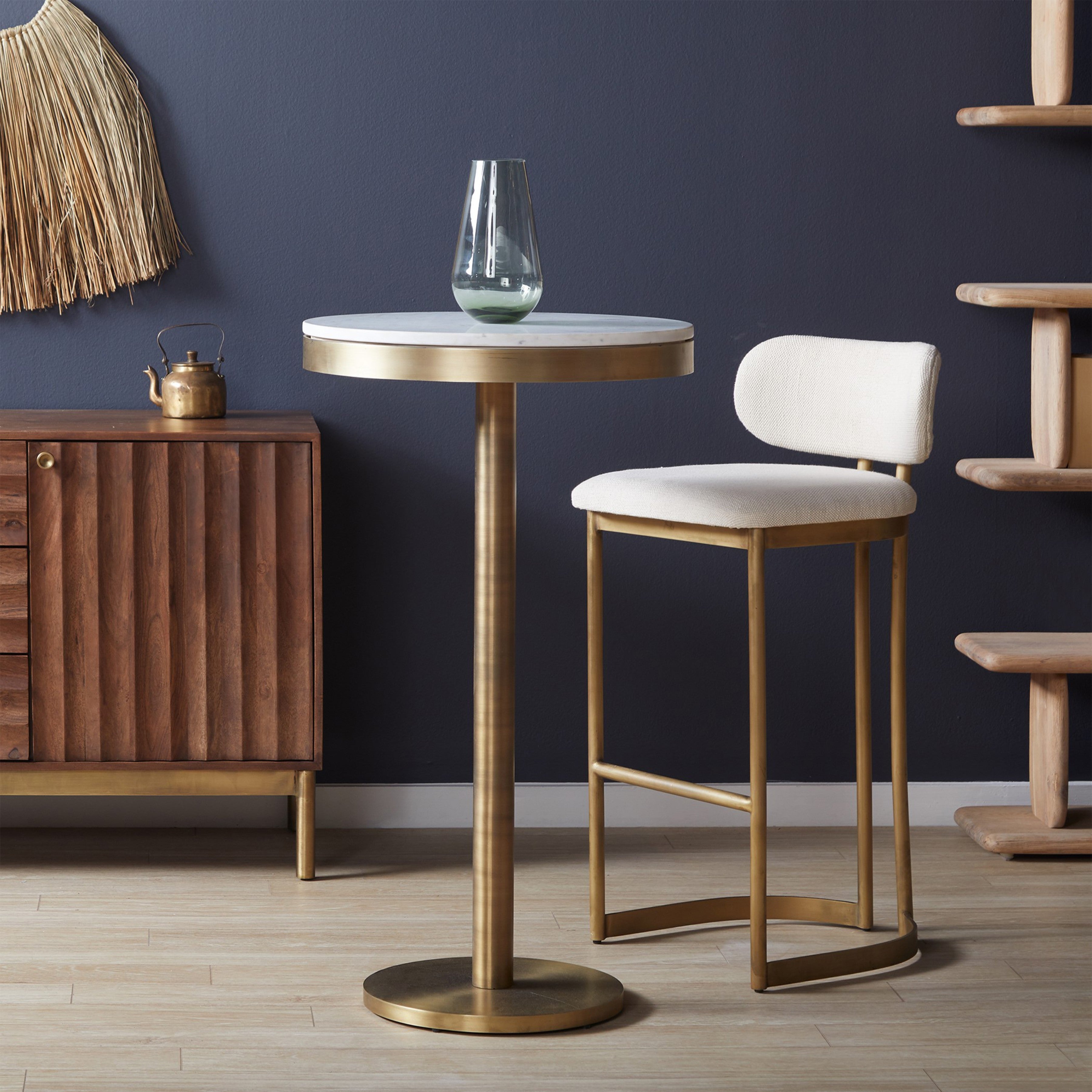 Shay Upholstered Bar Stool