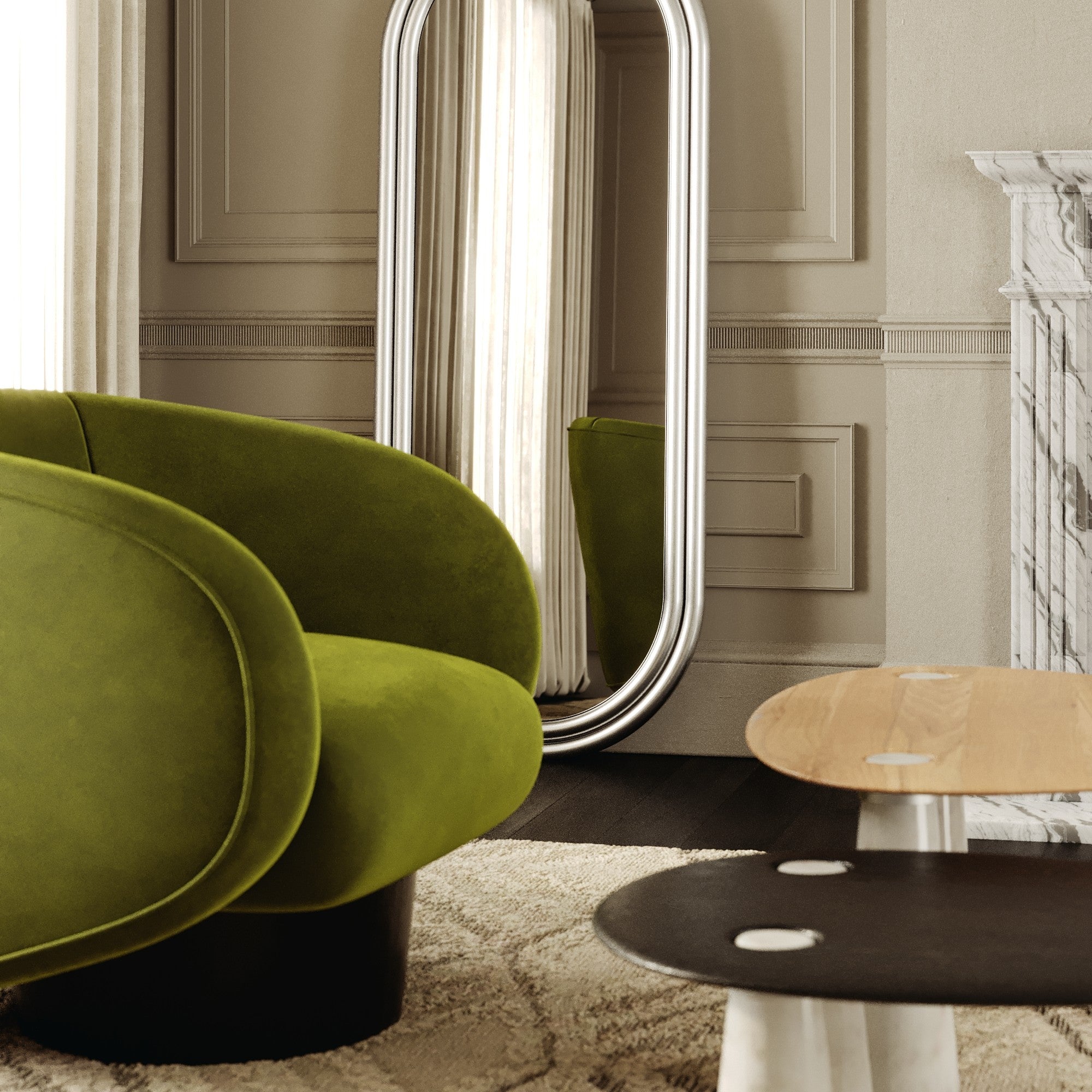 Rotunda Swivel Accent Chair