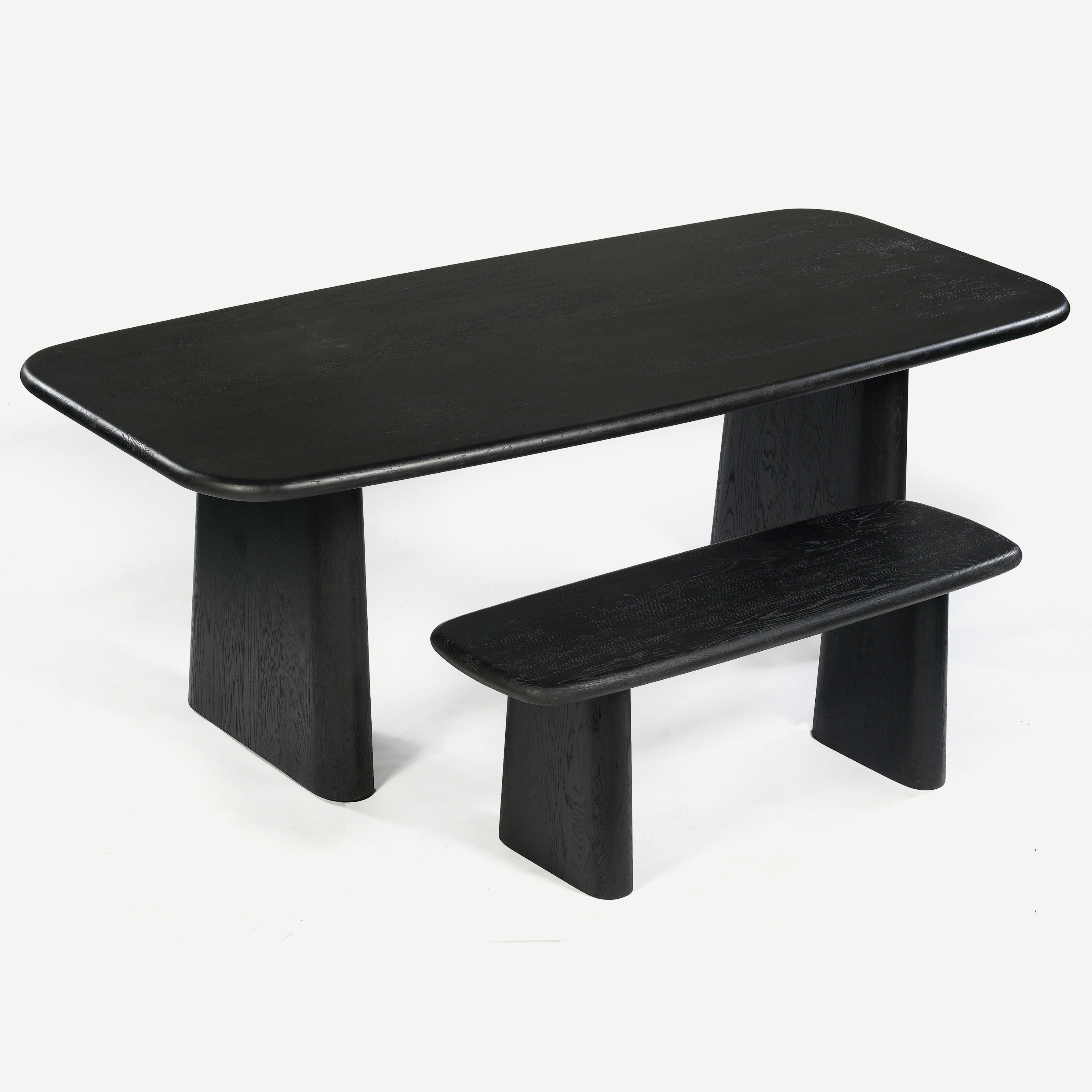 Laurel Solid White Oak Dining Bench