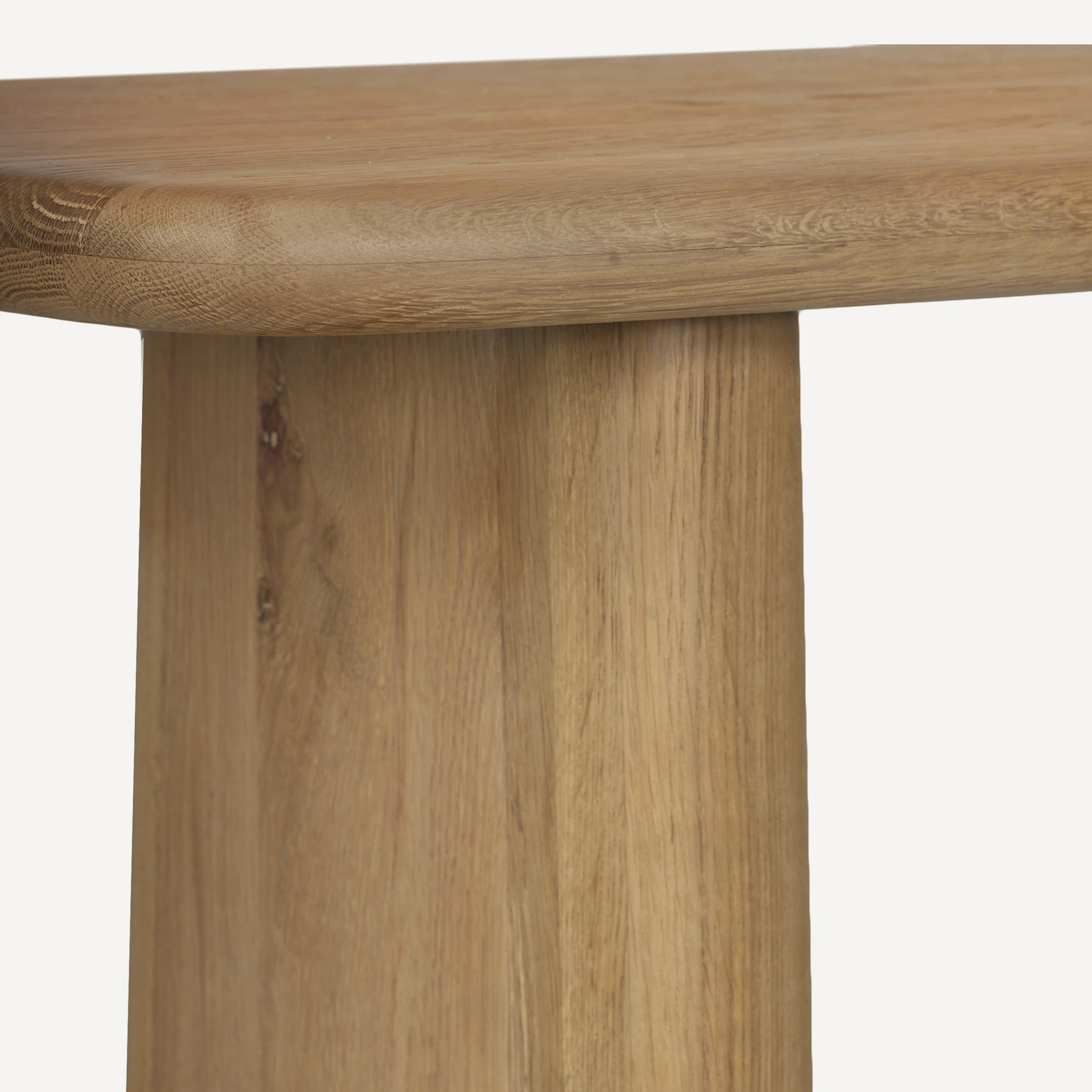 Laurel Solid White Oak Dining Bench