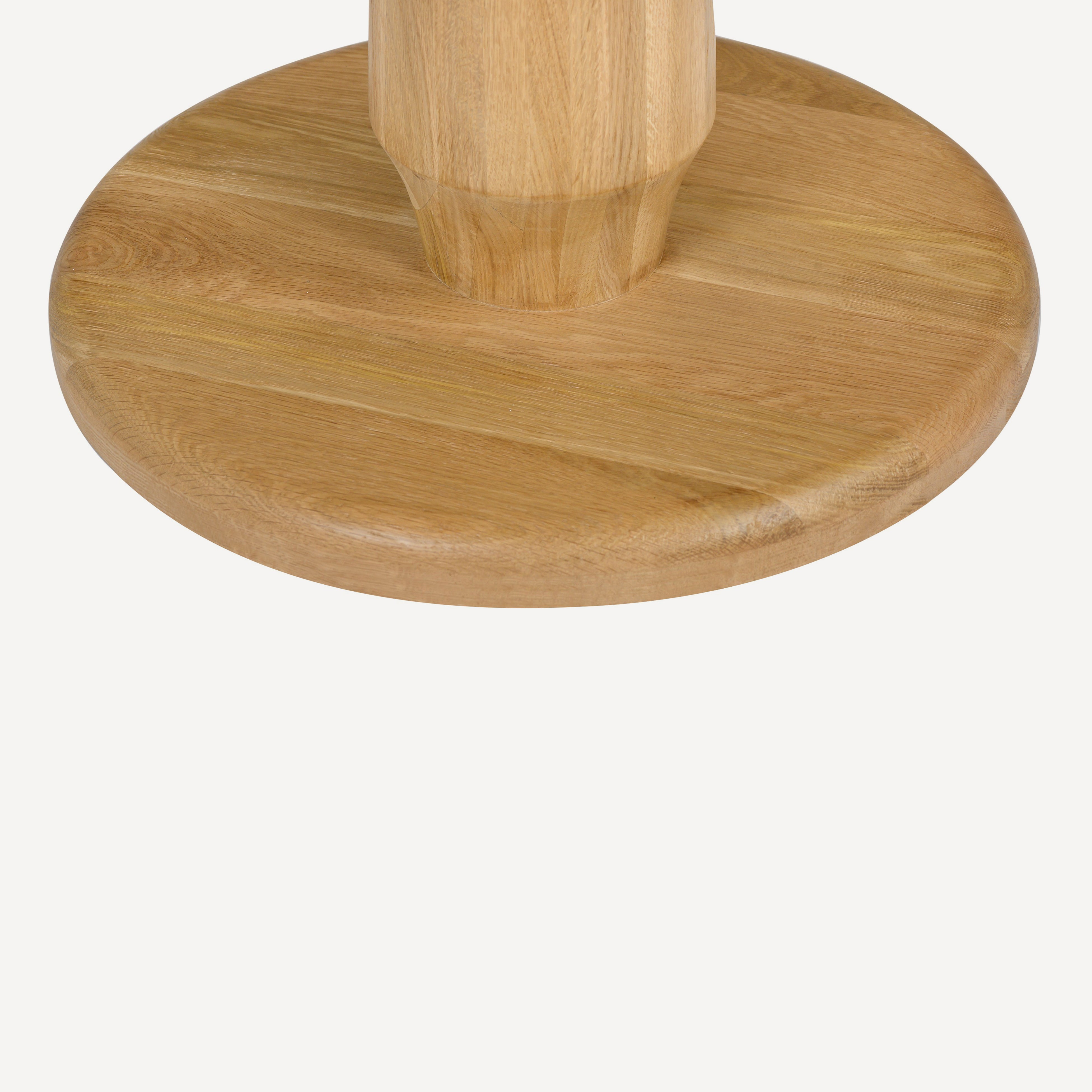 Dowel Solid Oak Counter Table - Natural