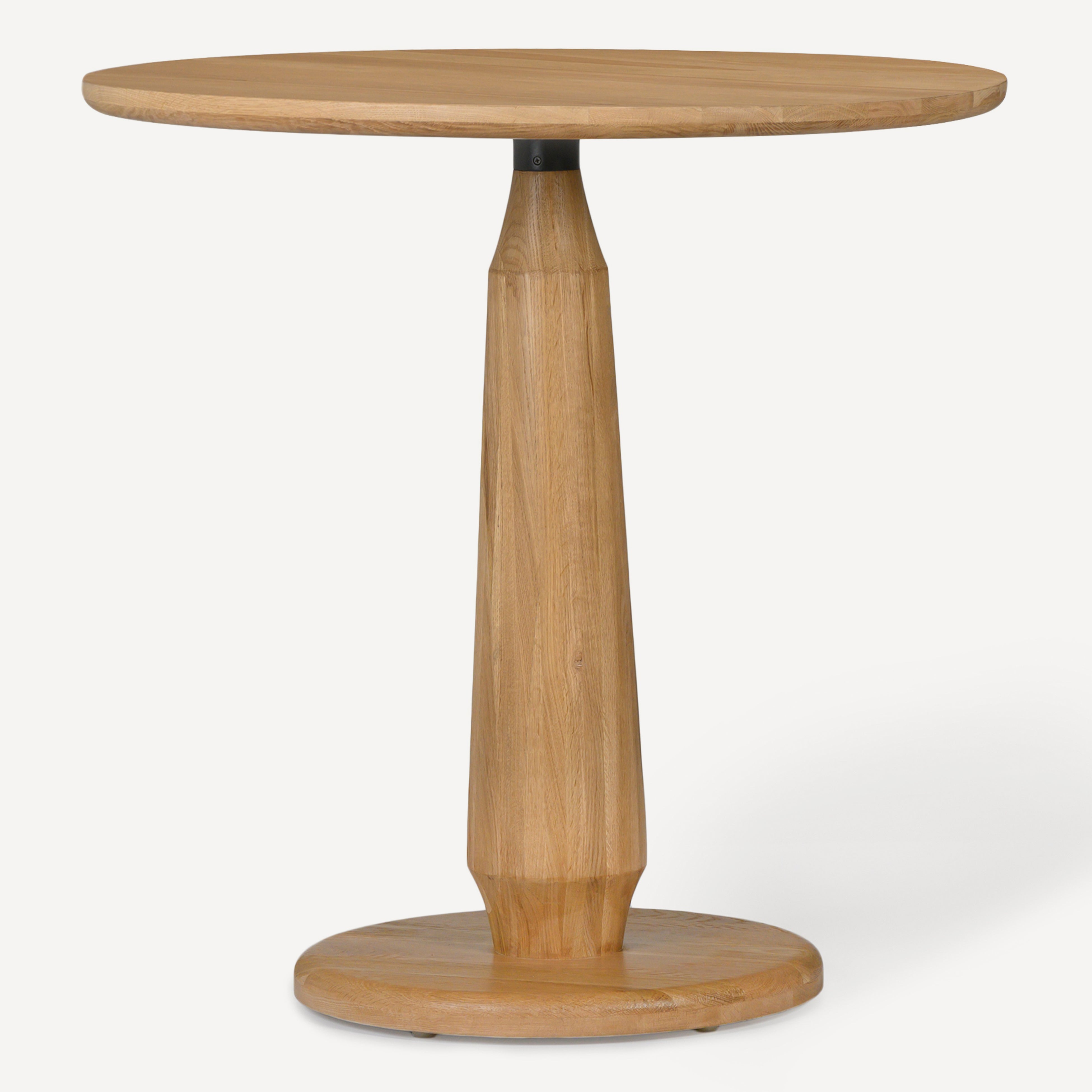 Dowel Solid Oak Counter Table - Natural