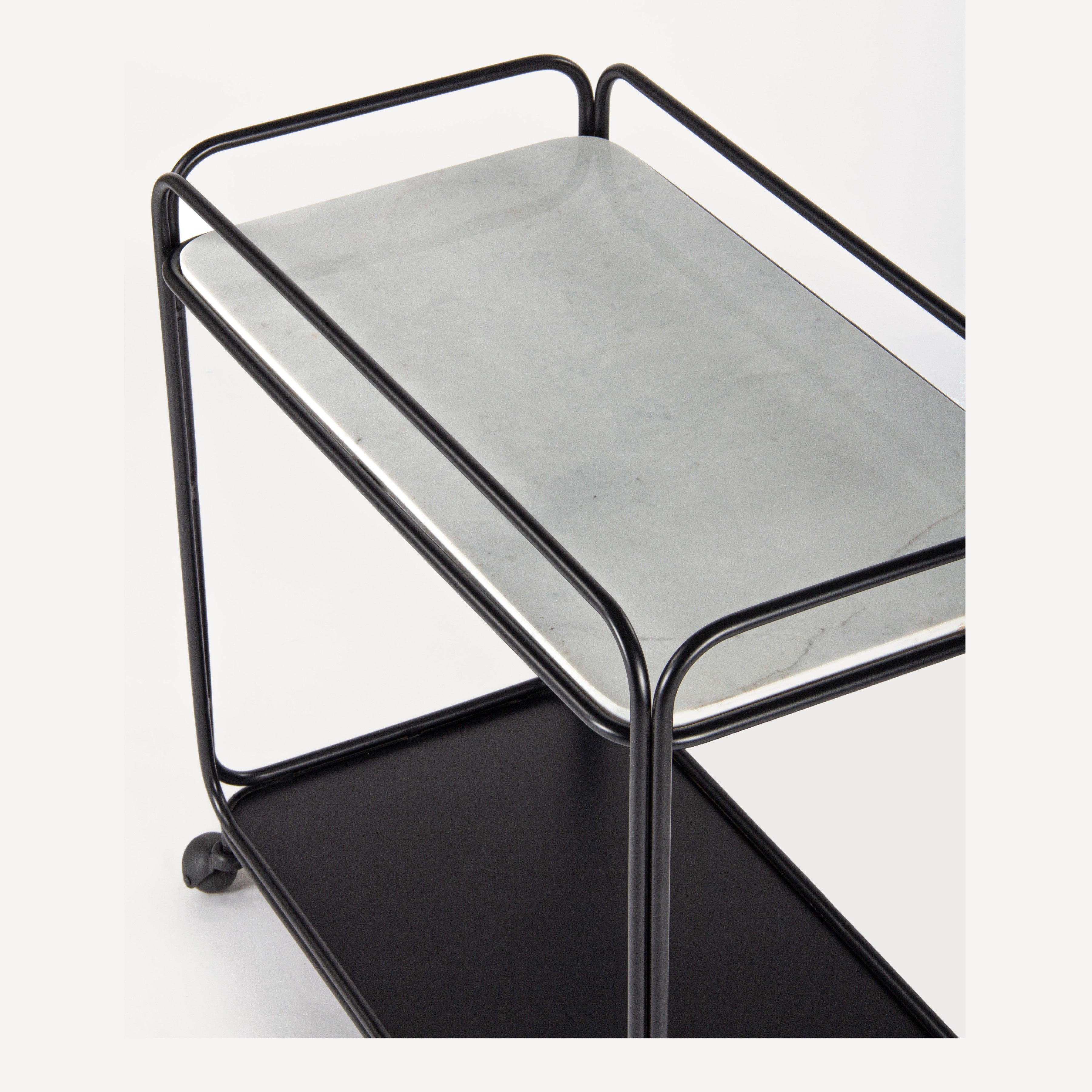 Radius Bar Cart