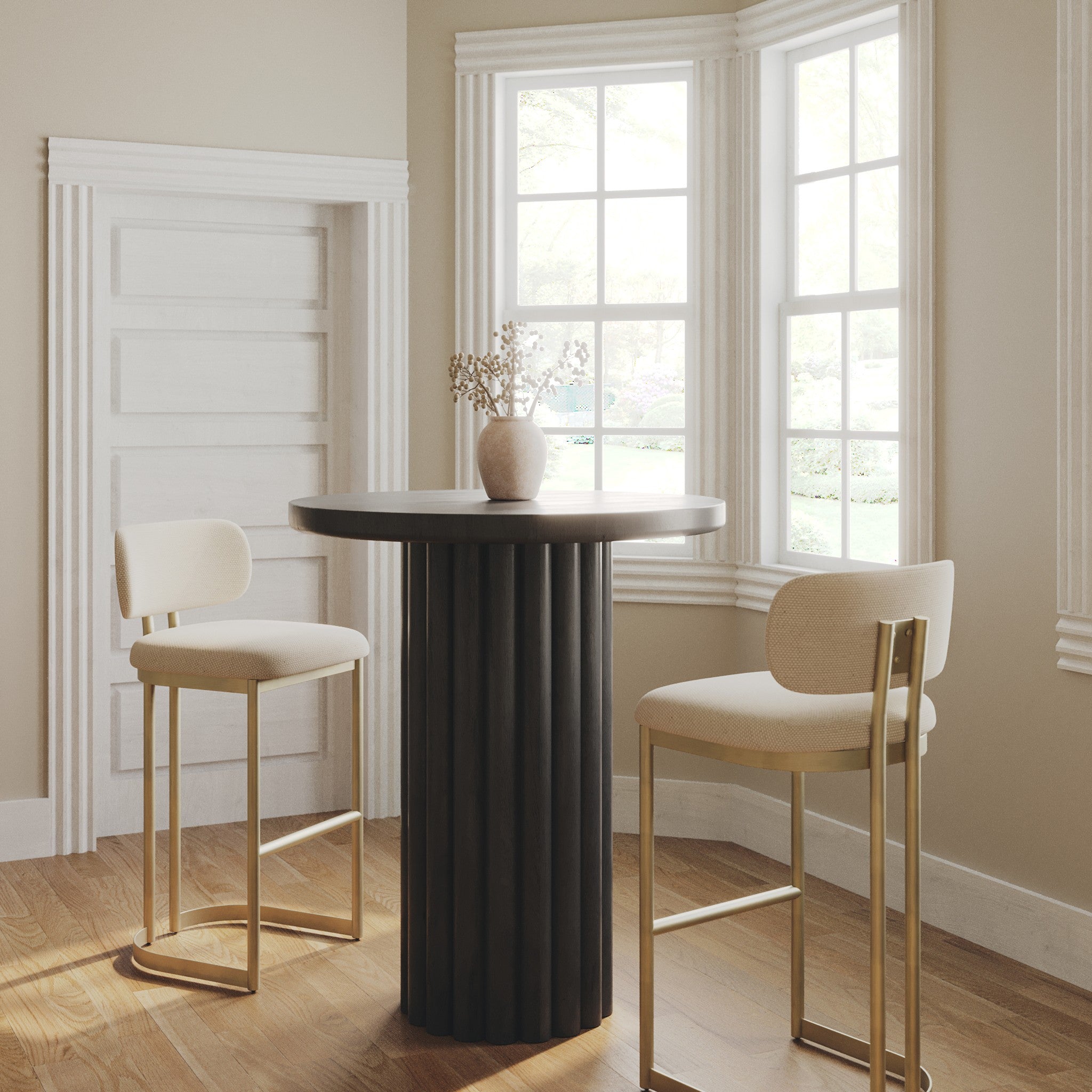 Lyla Solid Wood Bar Table