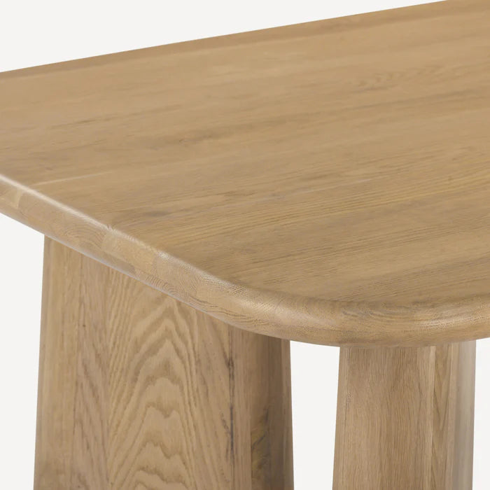 Laurel Solid White Oak Dining Table