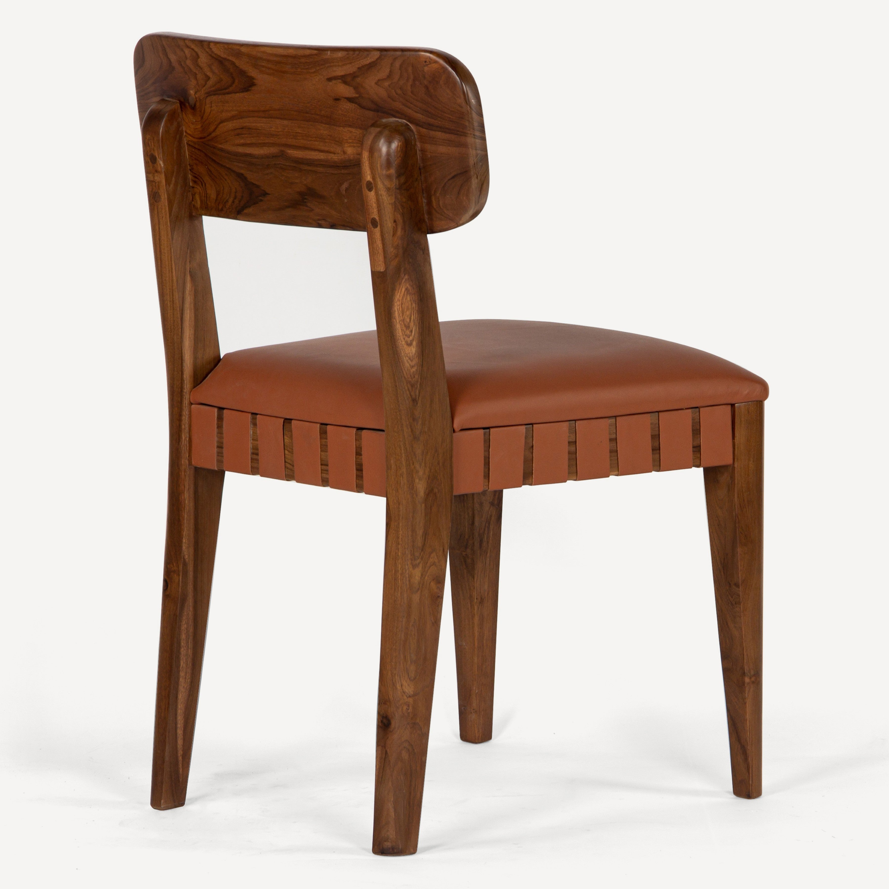 Robertson Recycled Teak Leather Chair