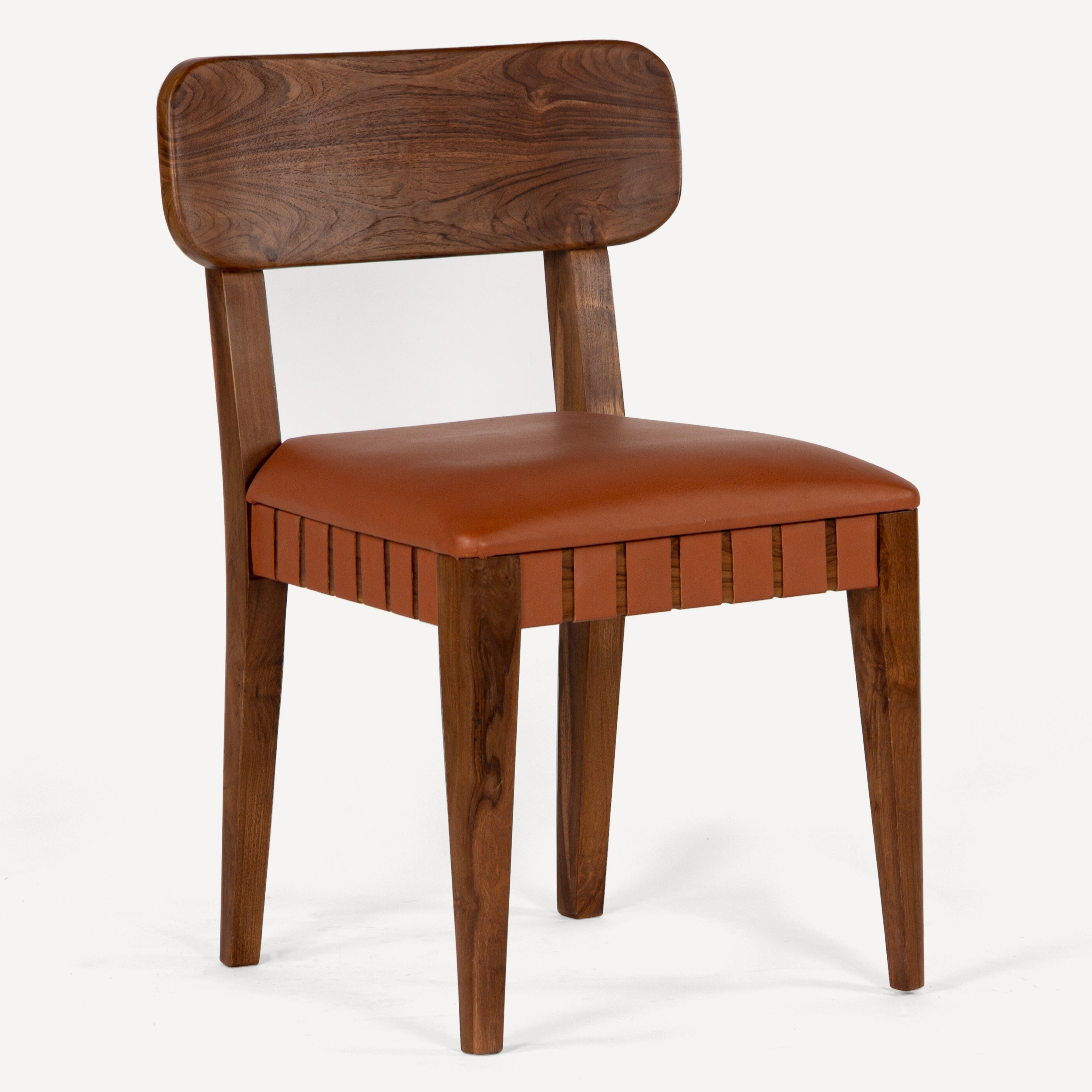 Robertson Recycled Teak Leather Chair
