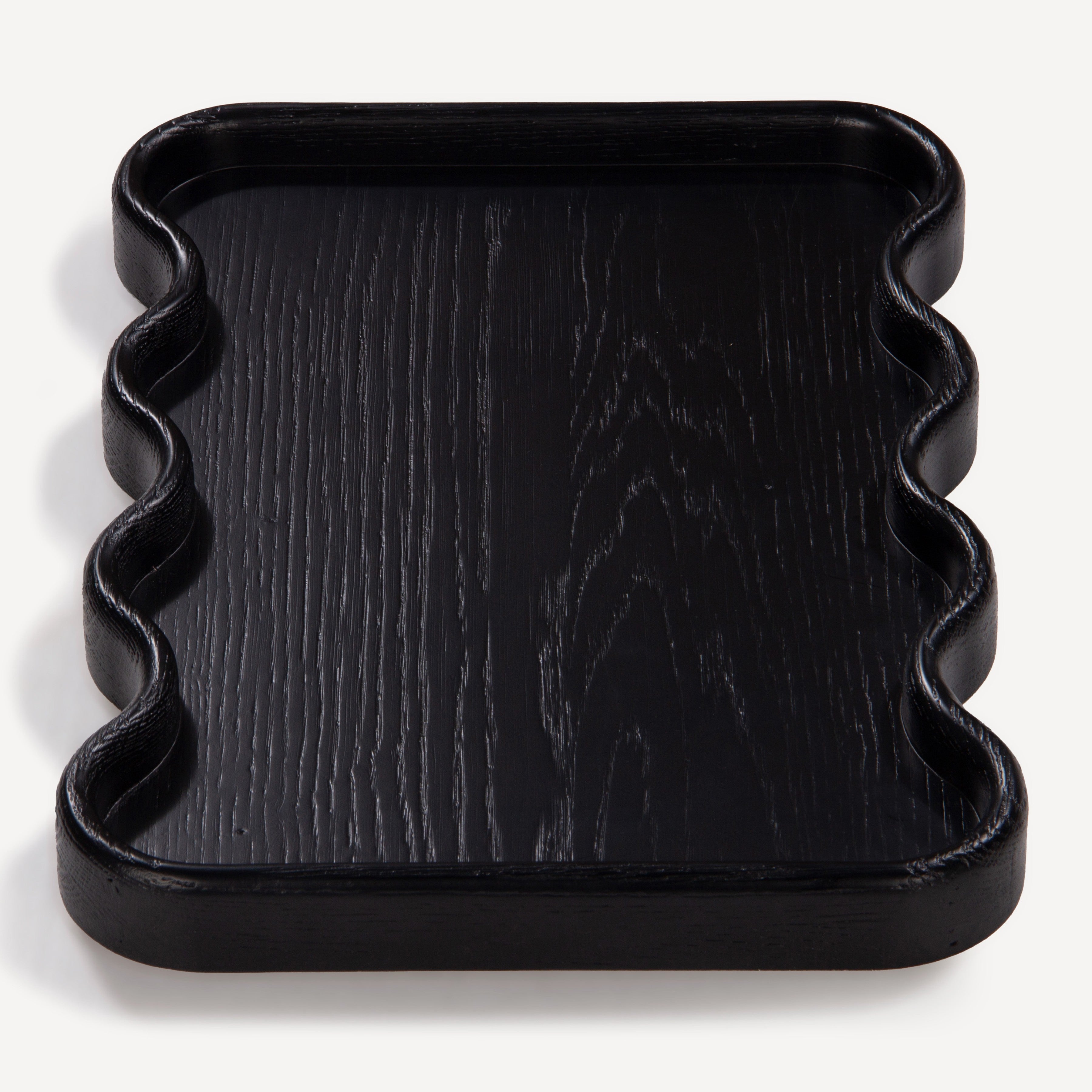Swirl Oak Tray