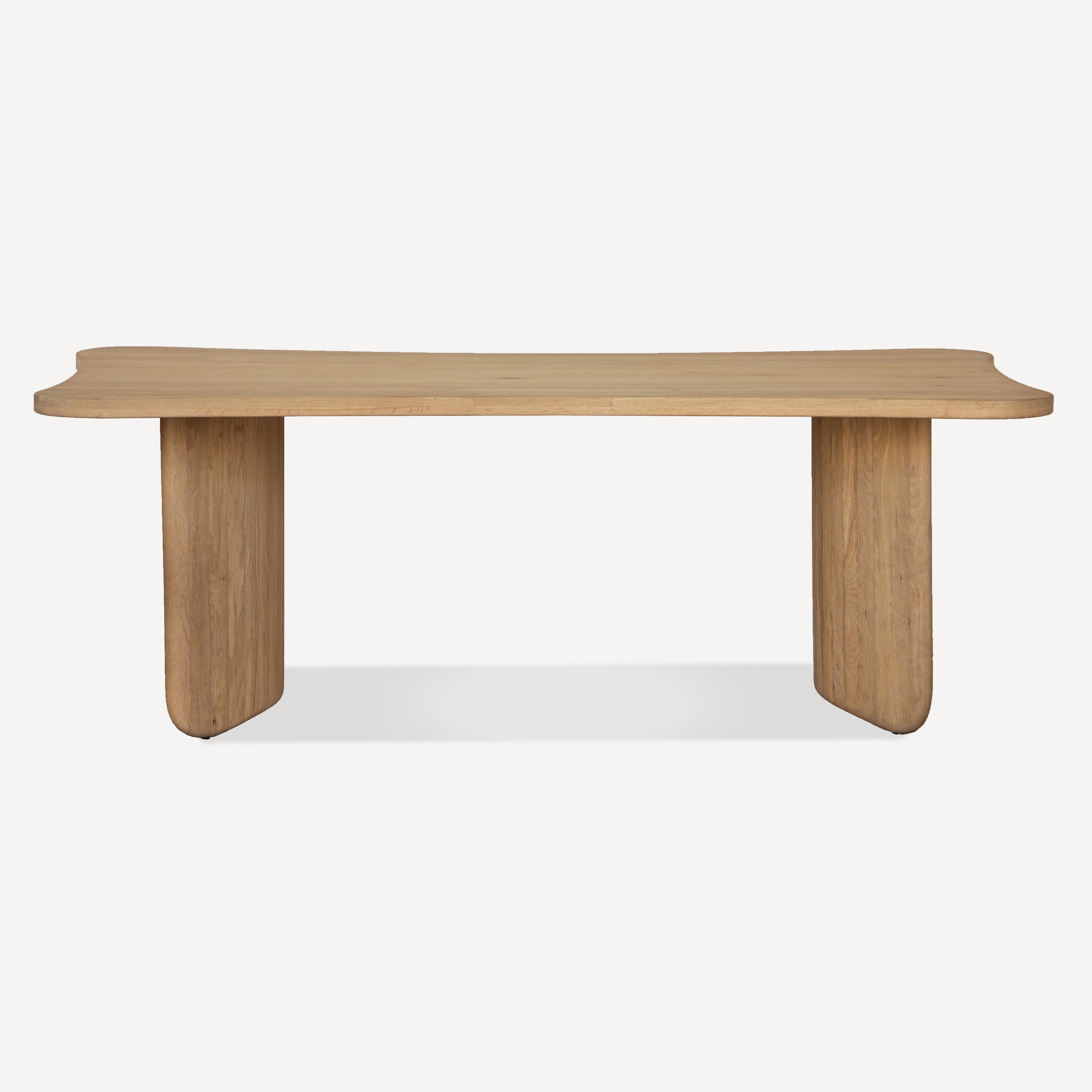 Tidal Solid Oak Dining Table