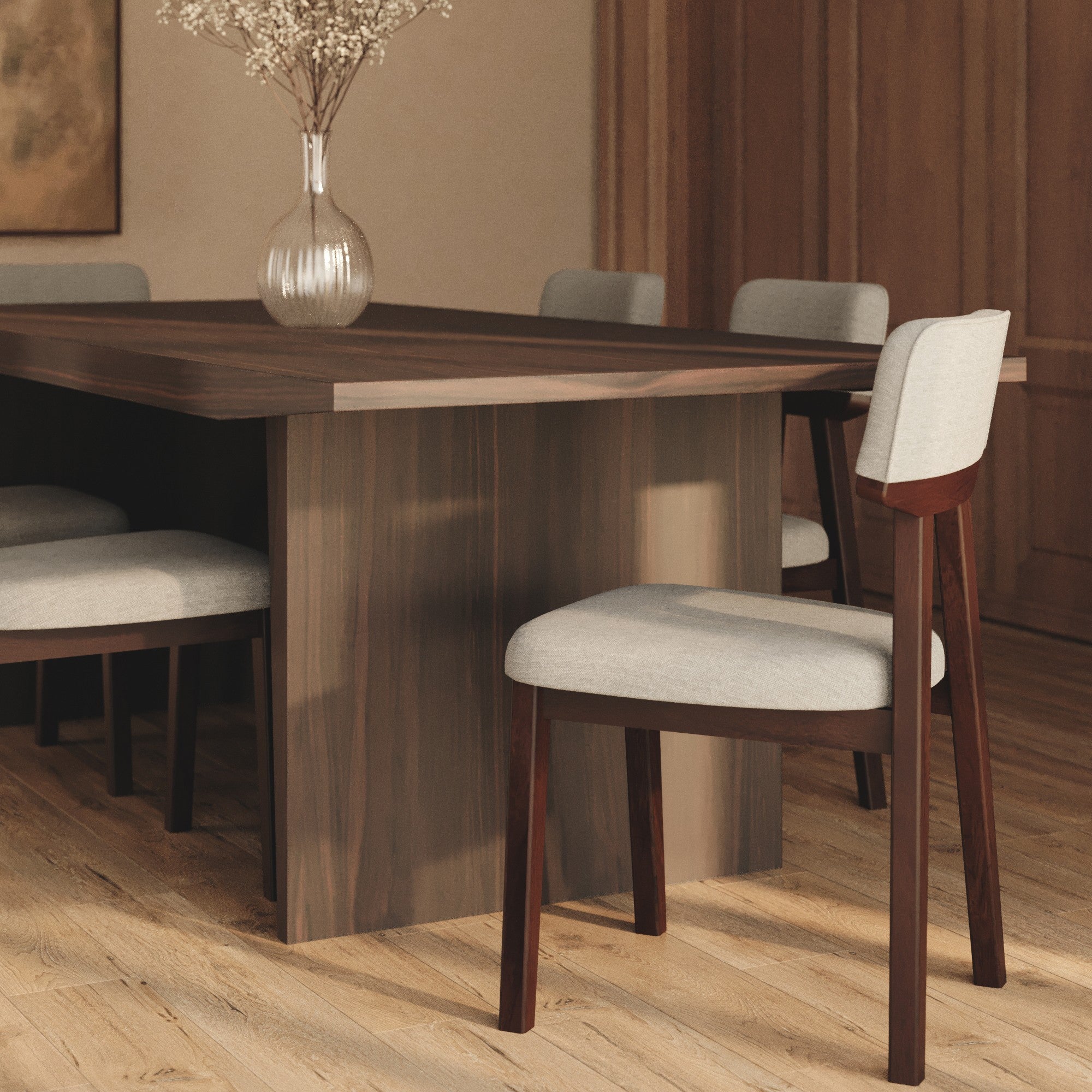 Tangent Solid Wood Dining Chair