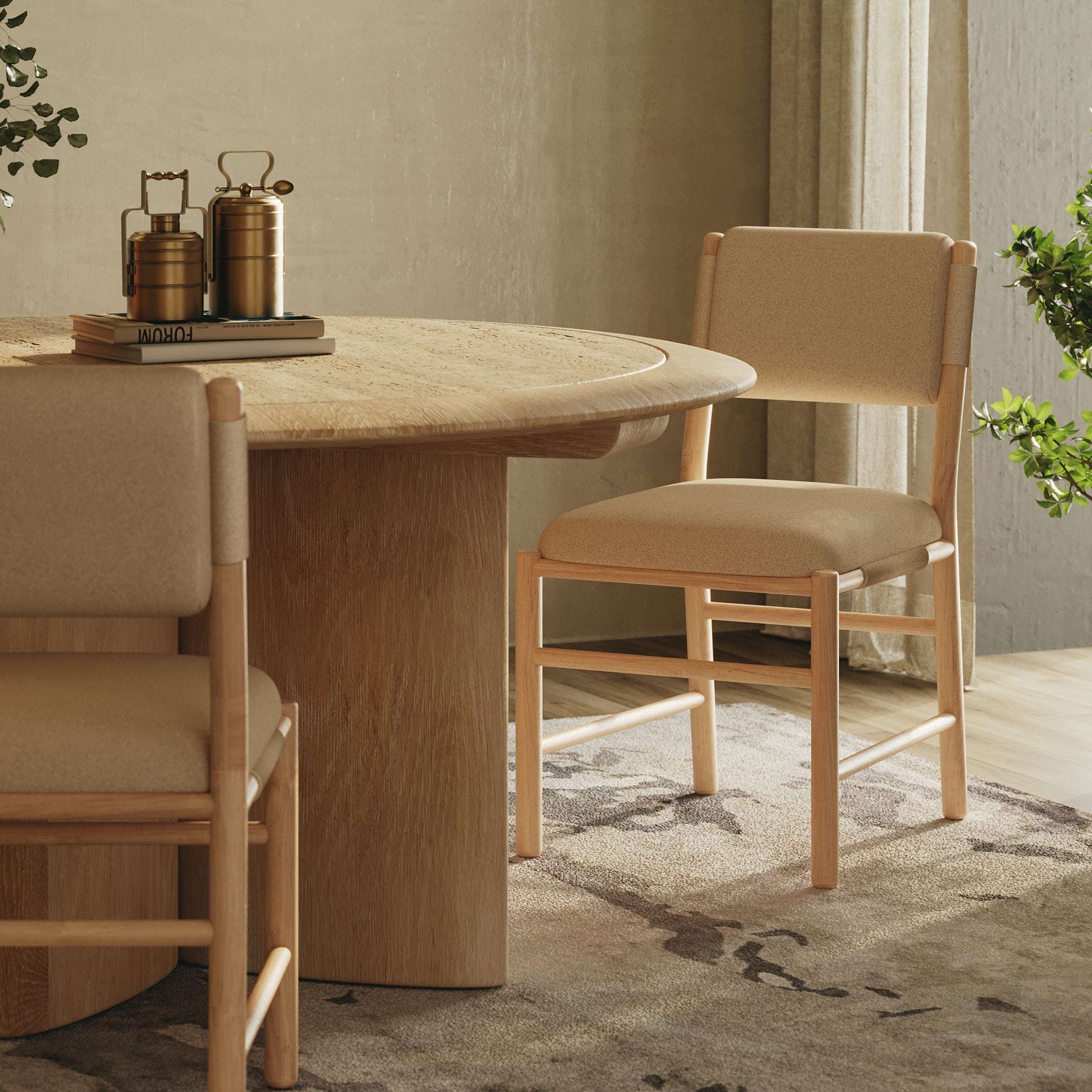 Piper Solid Ash Dining Chair