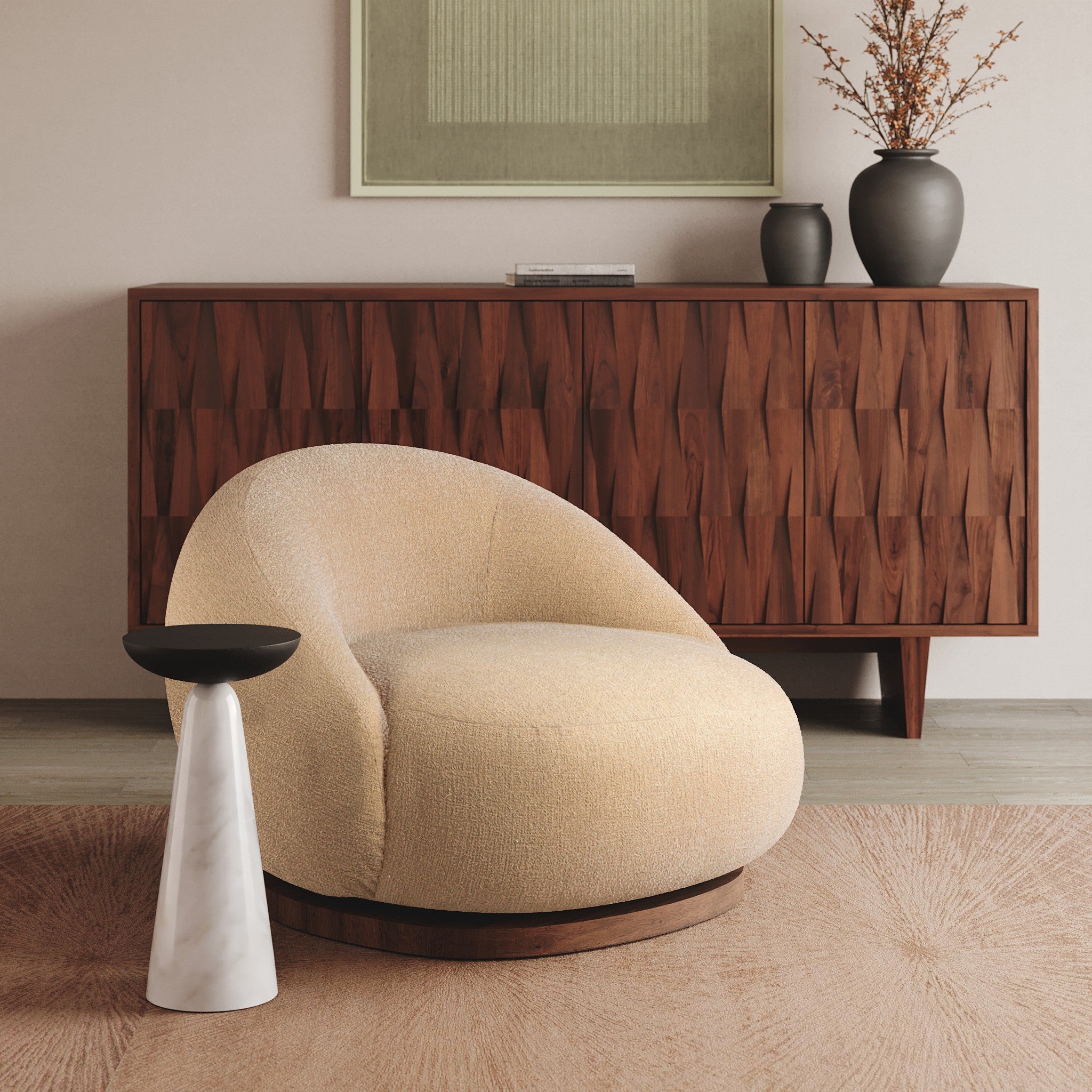 June Swivel Chair