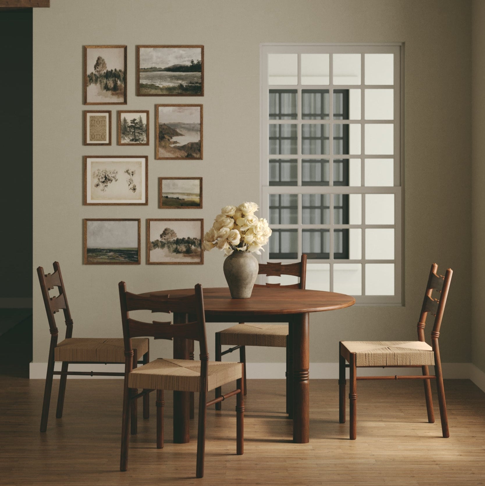 Ella Solid Wood Dining Table