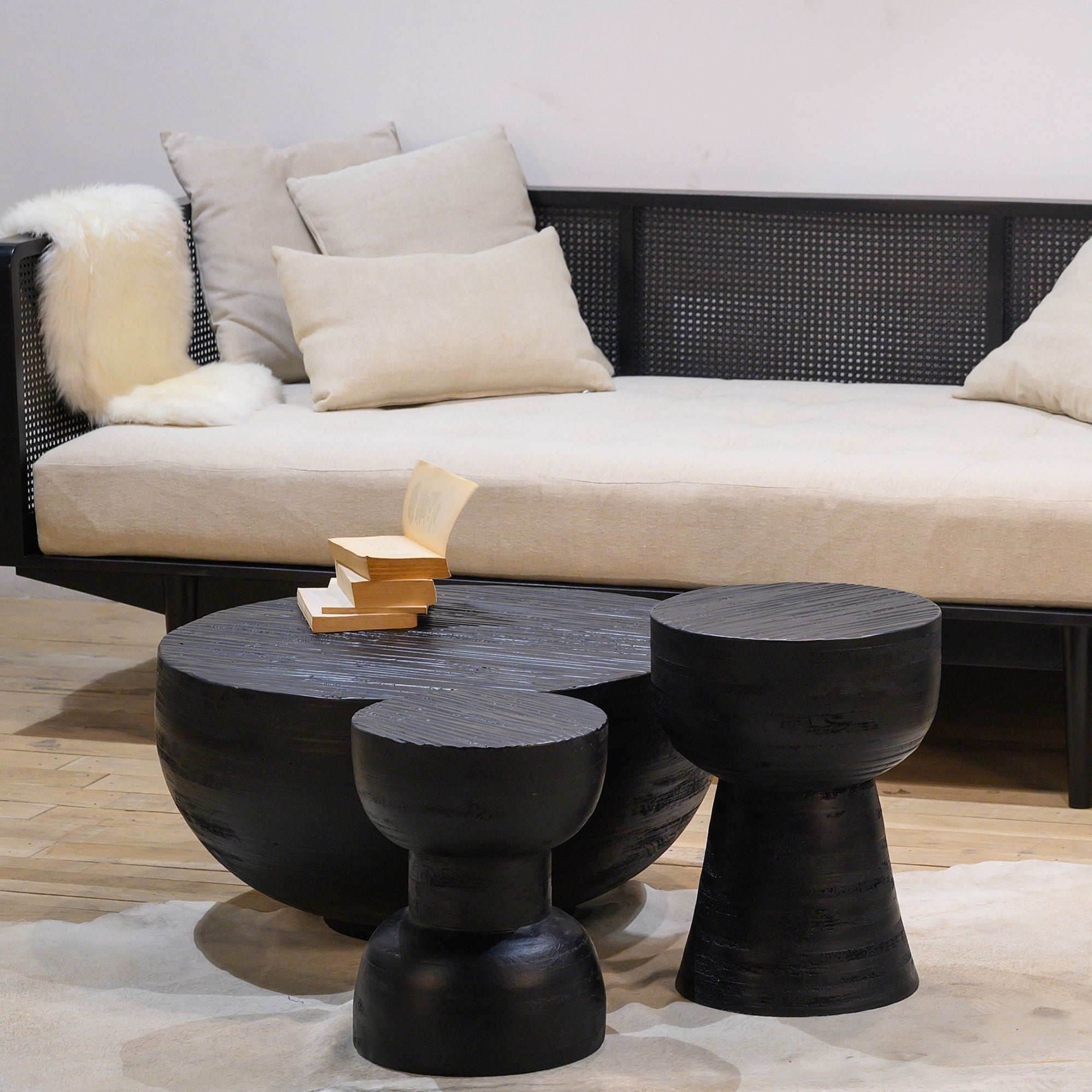 Hewn Solid Wood Occasional Table
