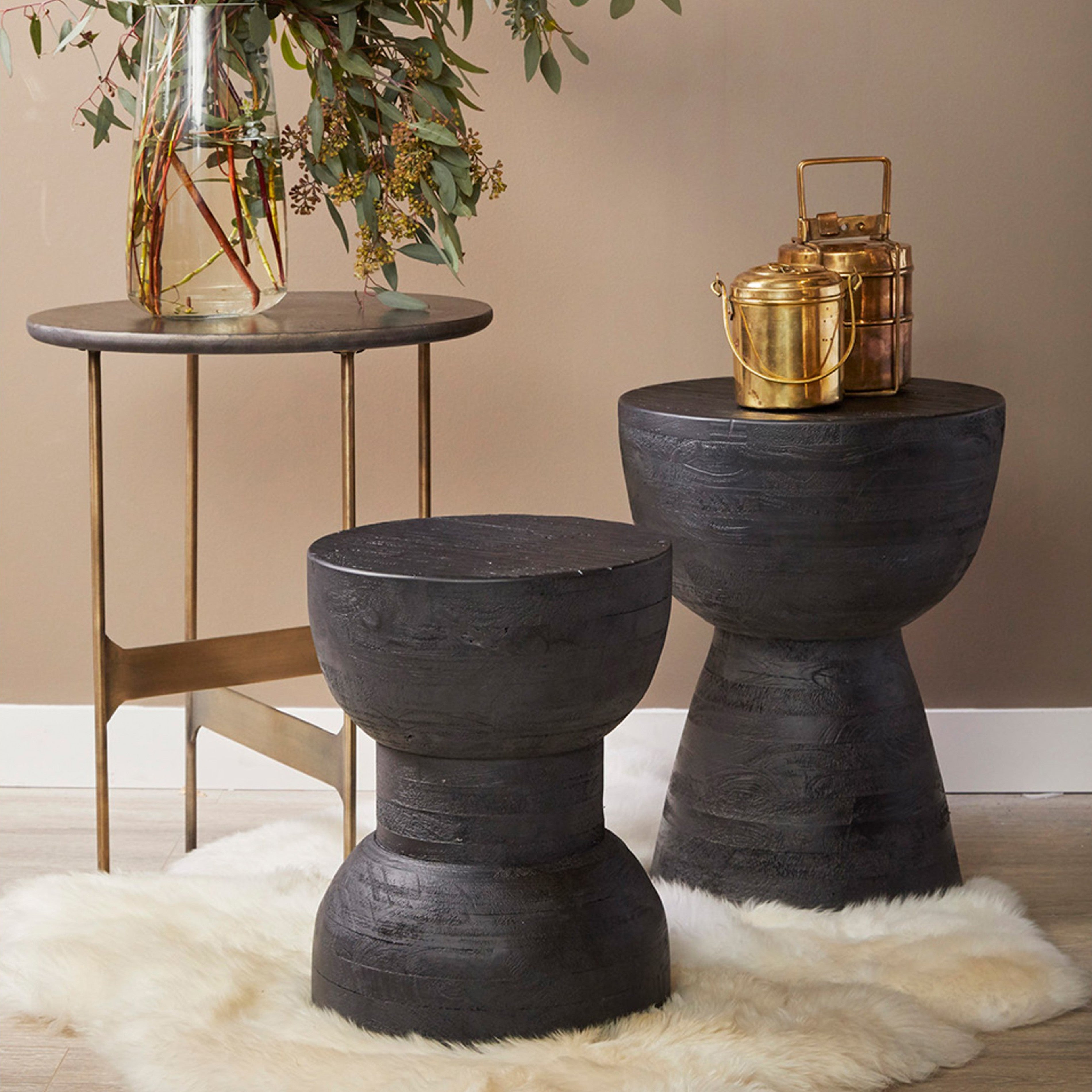 Hewn Solid Wood Occasional Table - Medium
