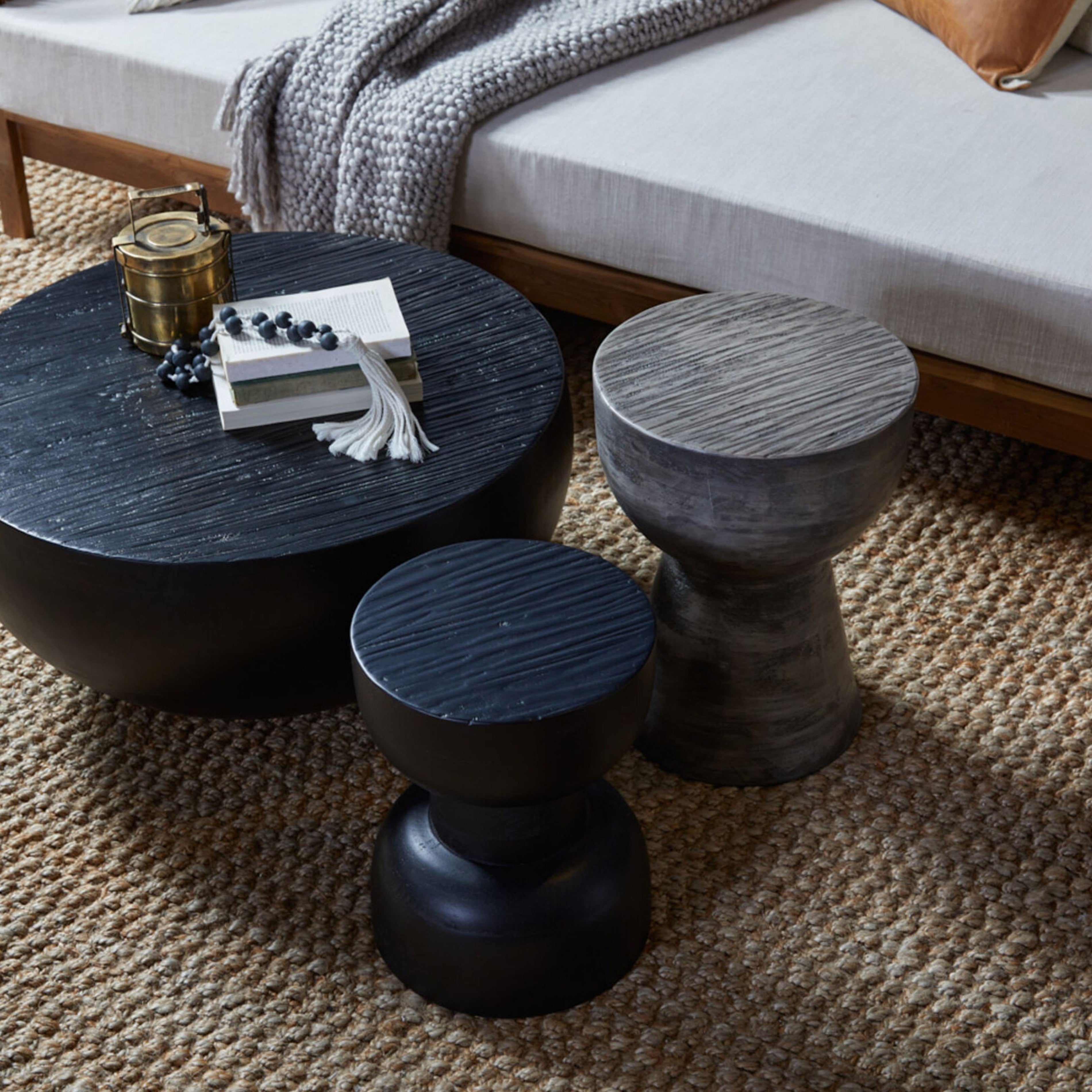 Hewn Solid Wood Occasional Table - Small