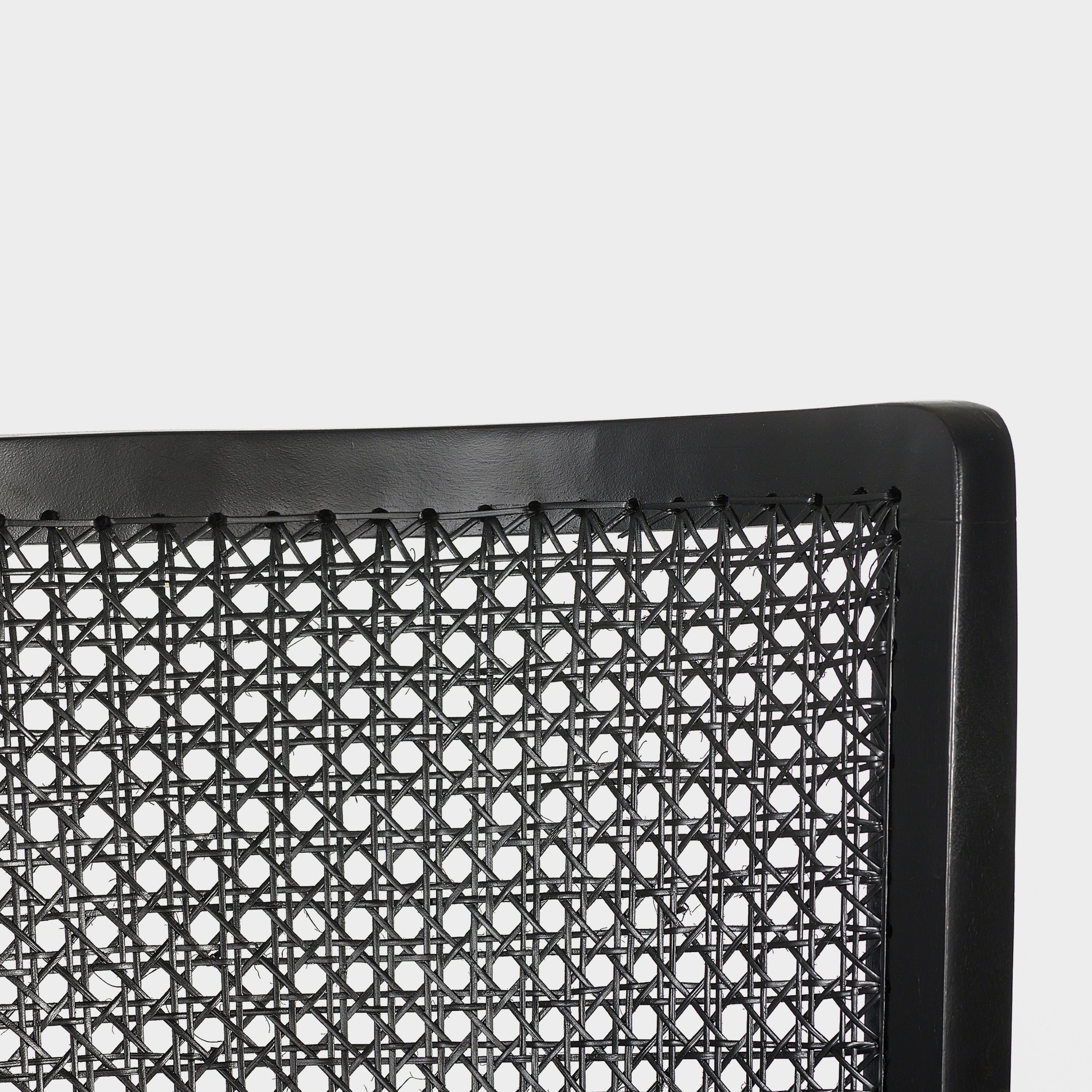 Wingman Cane Accent Chair